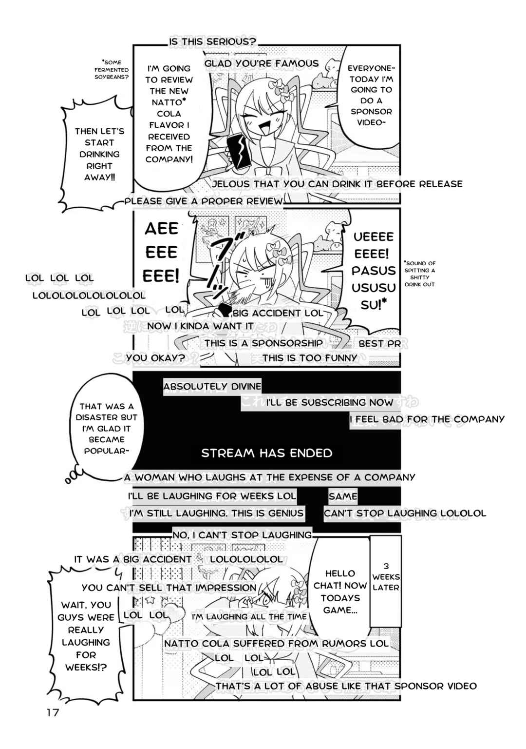 Page 3 Chapter 13 Chou Ten-chan! NEEDY GIRL OVERDOSE Koushiki Anthology