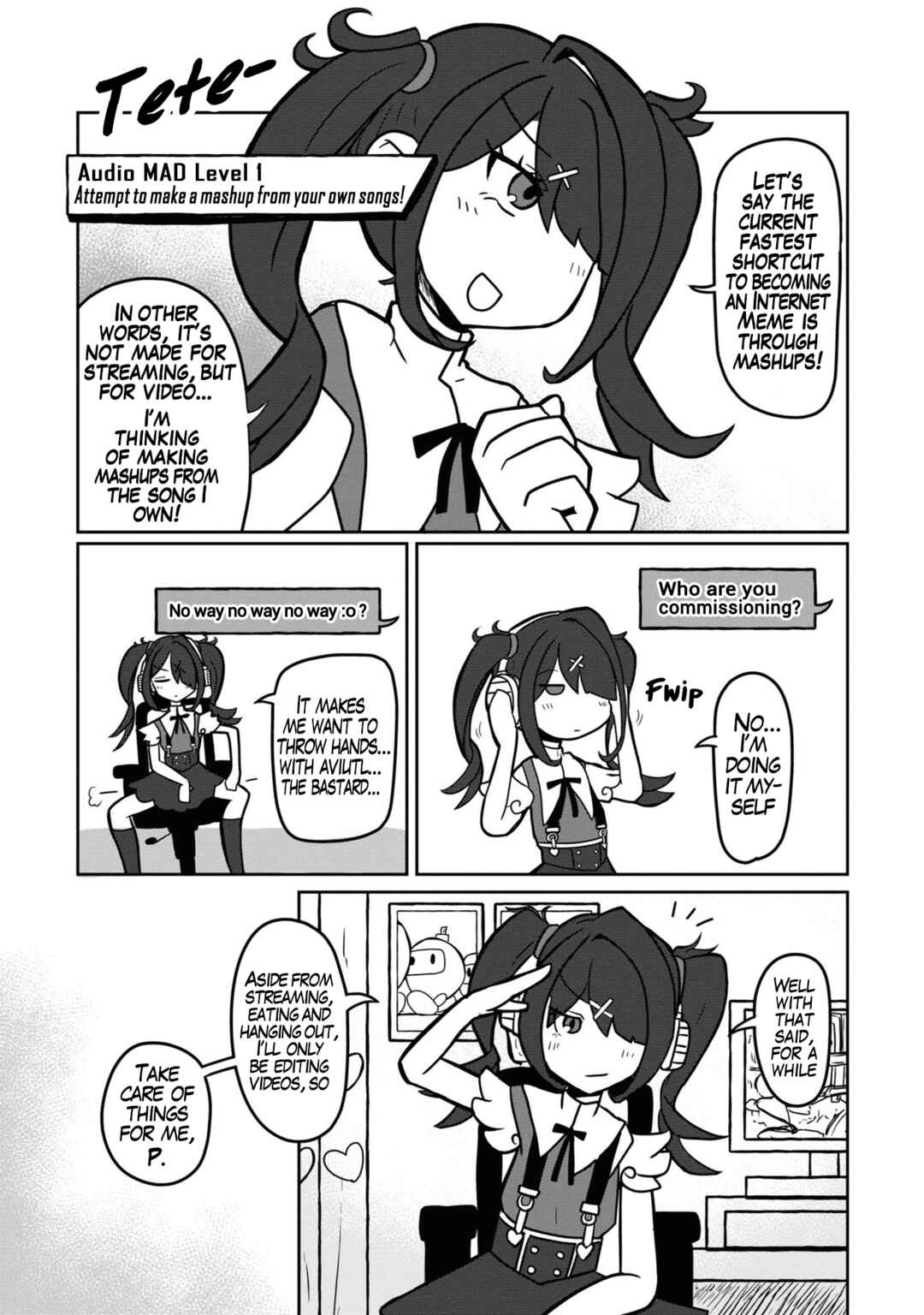 Page 4 Chapter 4 Chou Ten-chan! NEEDY GIRL OVERDOSE Koushiki Anthology