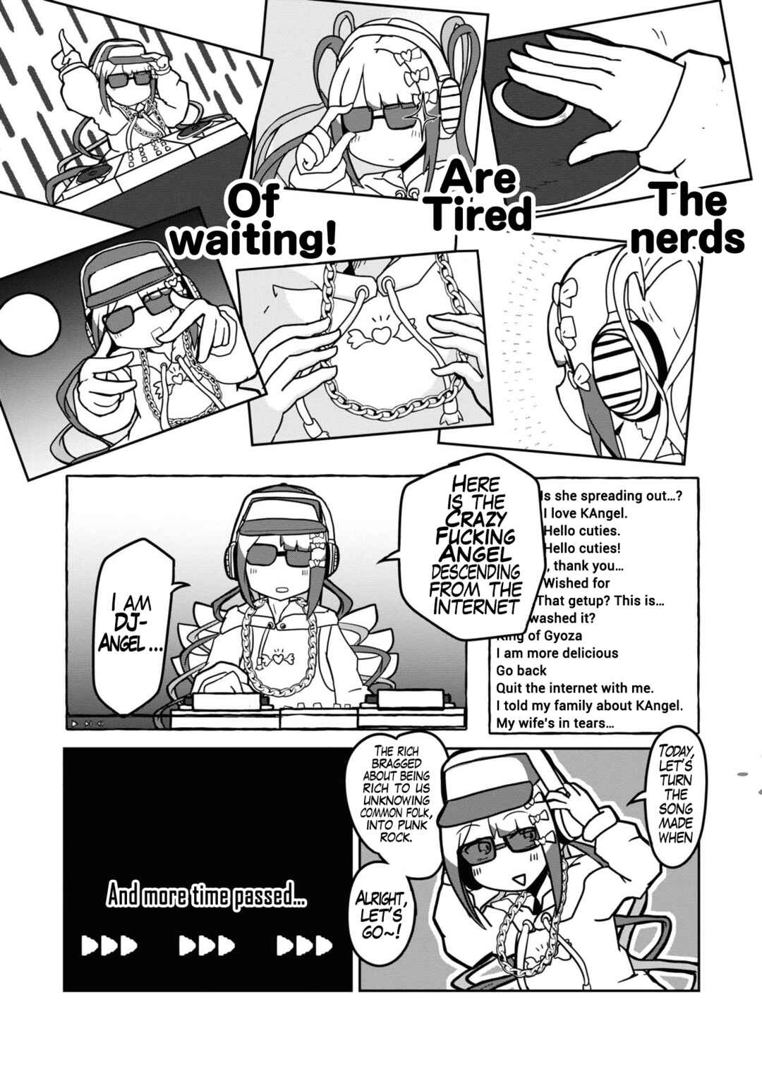 Page 8 Chapter 4 Chou Ten-chan! NEEDY GIRL OVERDOSE Koushiki Anthology