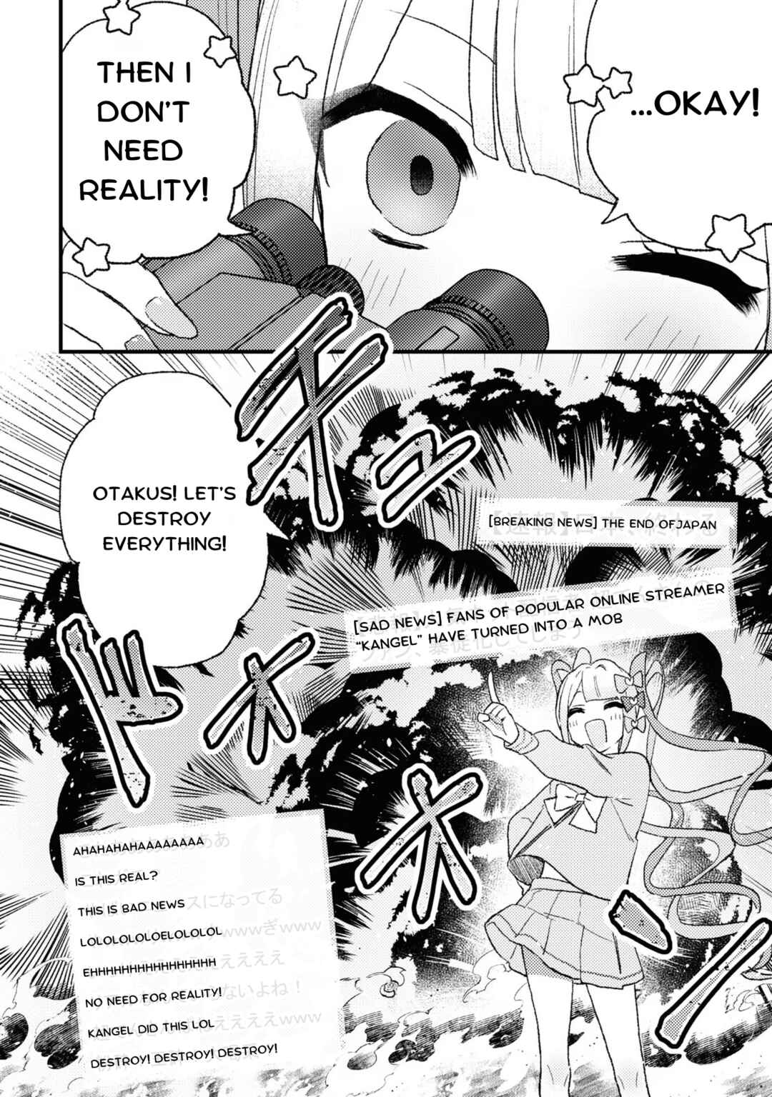 Page 14 Chapter 12 Chou Ten-chan! NEEDY GIRL OVERDOSE Koushiki Anthology