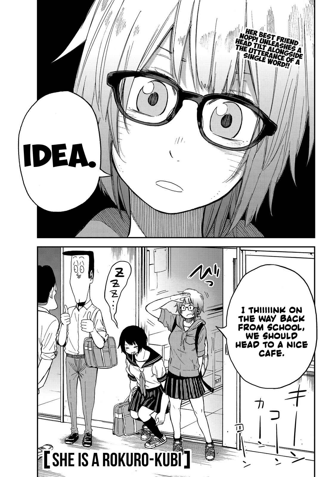 Page 1 Chapter 7 Kanojo wa Rokurokubi