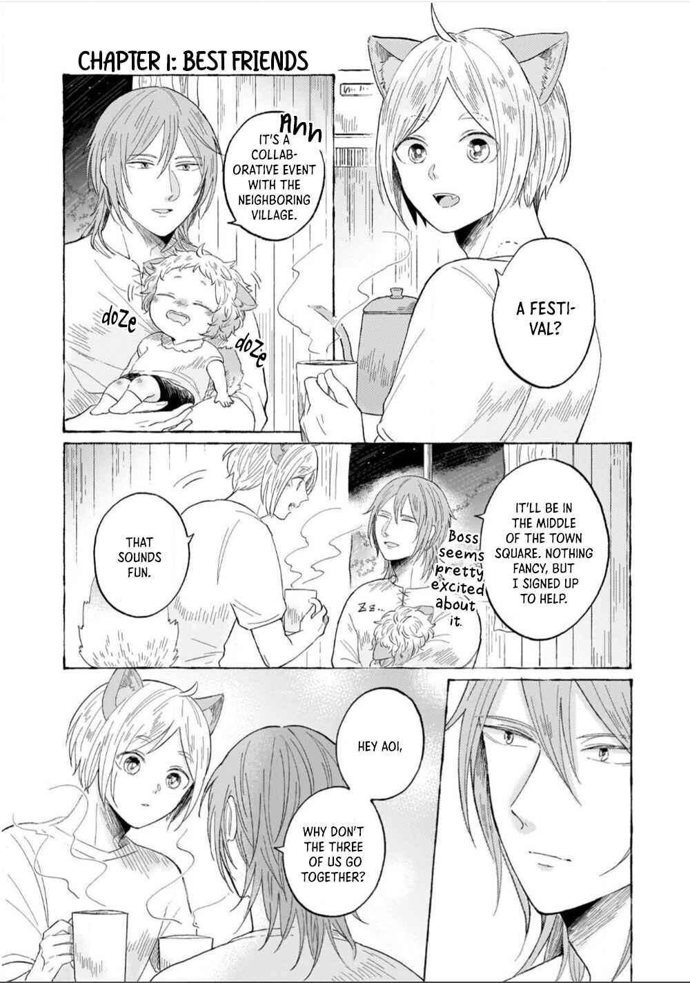 Page 8 Chapter 1 Ouchi e Kaerou: Neko Mimi Omegaverse