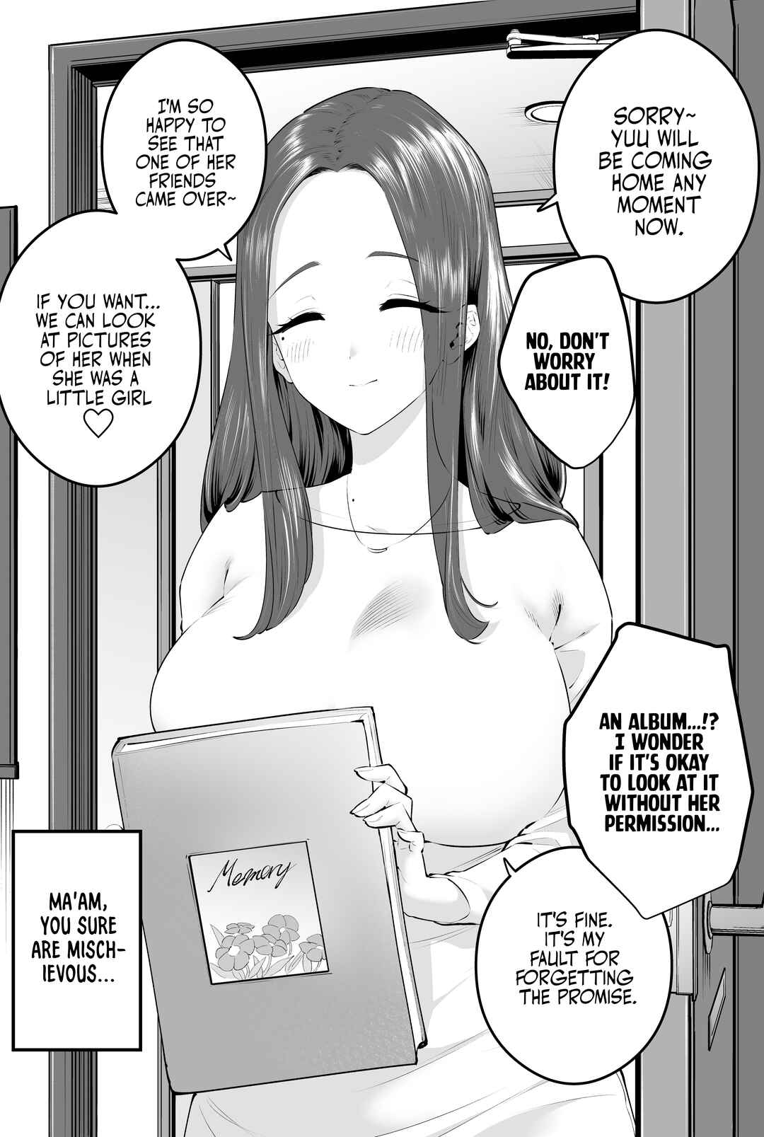 Page 1 Chapter 1 My Friends Mother Is Too Mischievous.