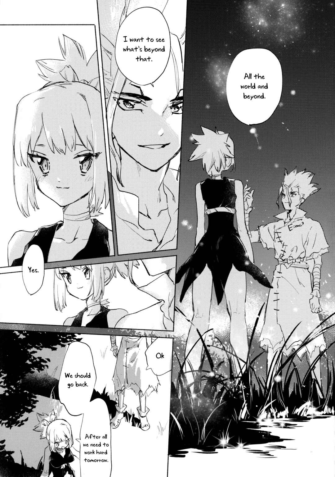 Page 24 Chapter Unknown_876c Dr.STONE - Sekki Sekai de Mabushii Natsu (Doujinshi)