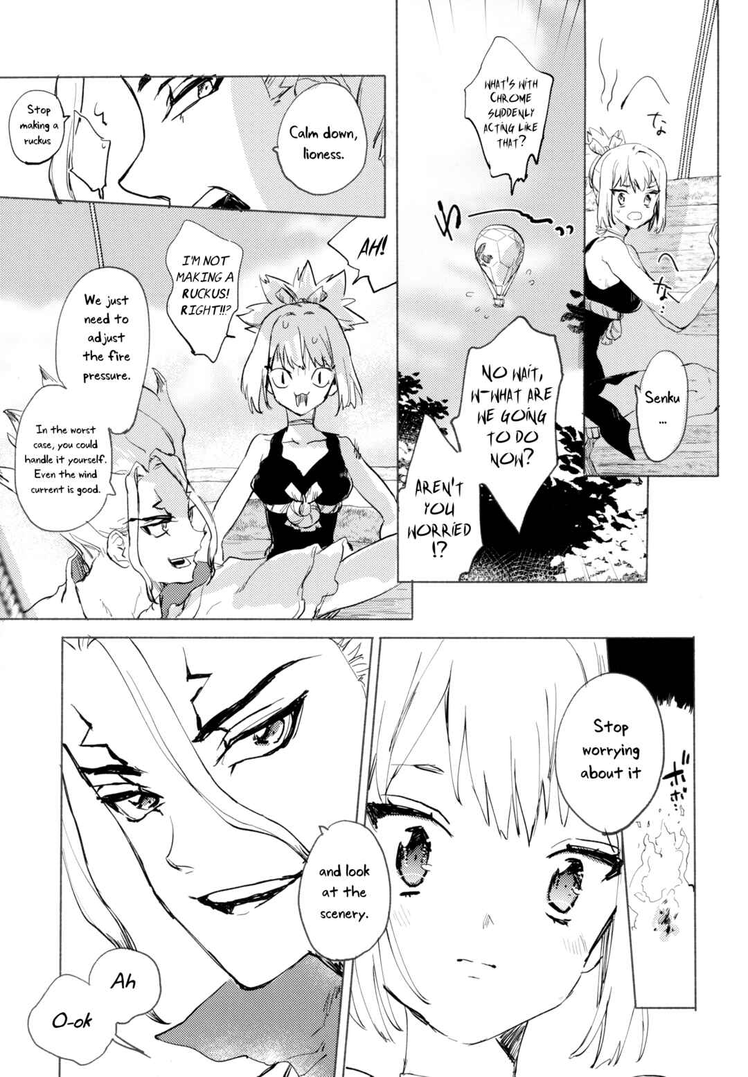 Page 8 Chapter Unknown_876c Dr.STONE - Sekki Sekai de Mabushii Natsu (Doujinshi)