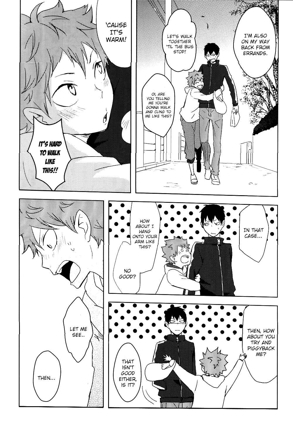 Page 4 Chapter Unknown_ddd7 Haikyuu!! - Samui Hi no Hanashi (Doujinshi)