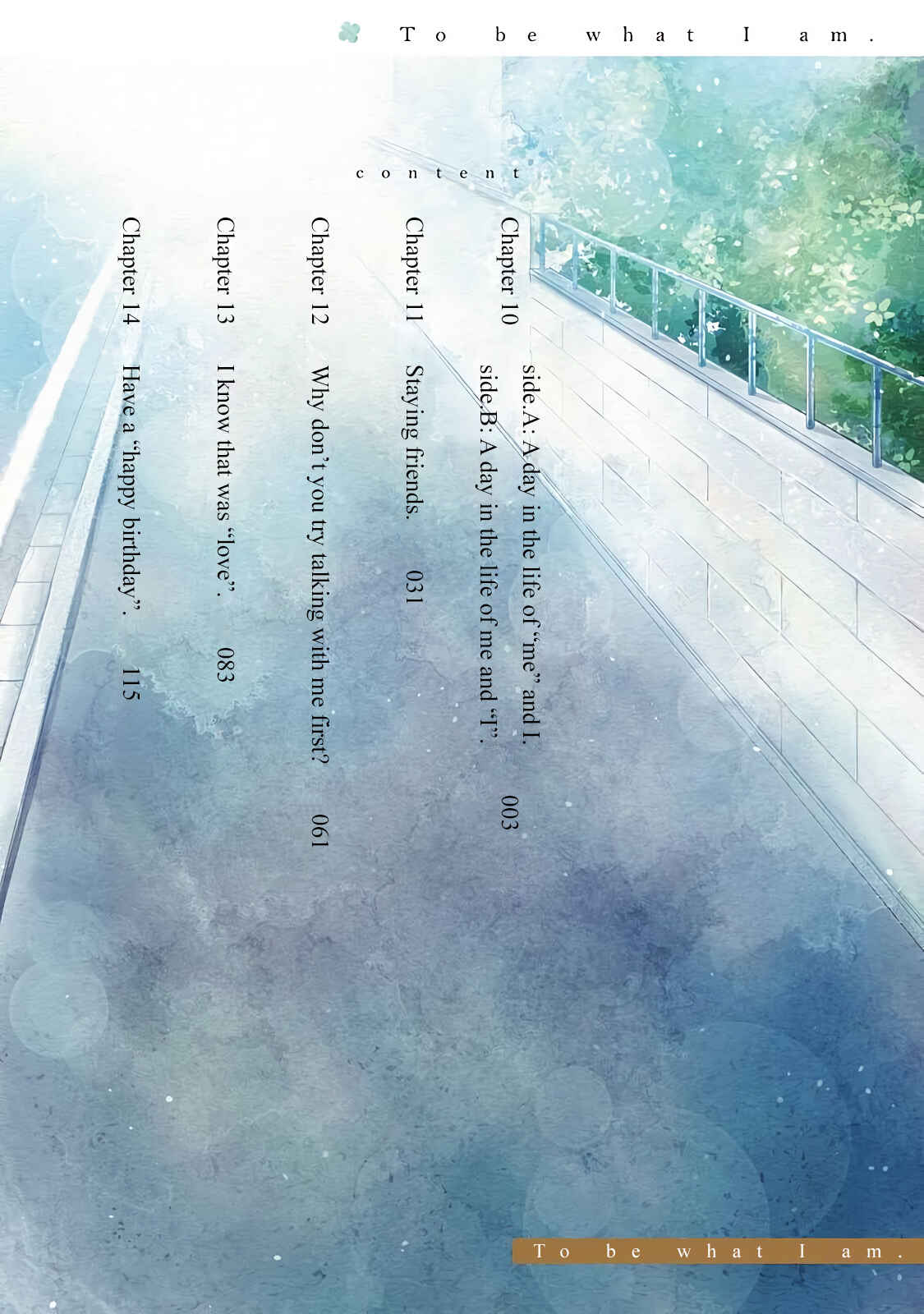 Page 7 Chapter 10 Boku ga Boku de Aru Tame ni