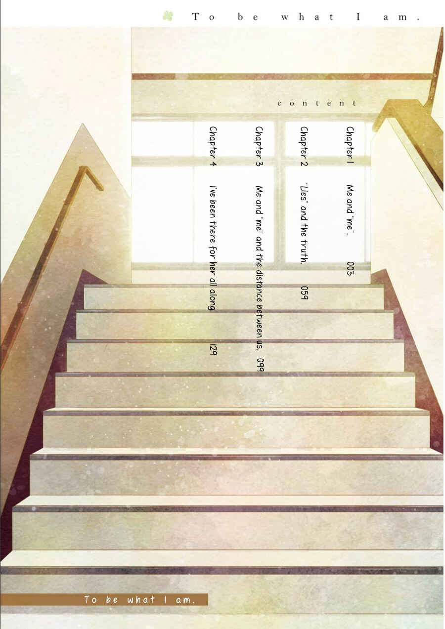 Page 4 Chapter 1.1 Boku ga Boku de Aru Tame ni