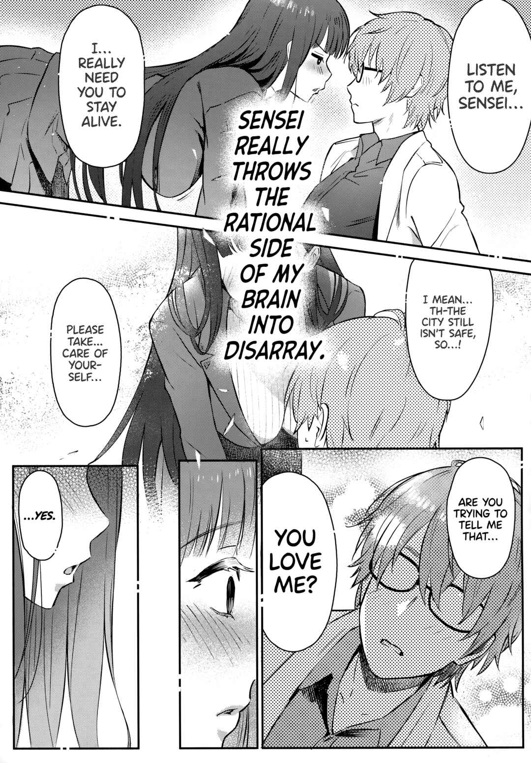 Page 8 Chapter Unknown_3482 Blue Archive - Rio-chan wa Otosaretai.