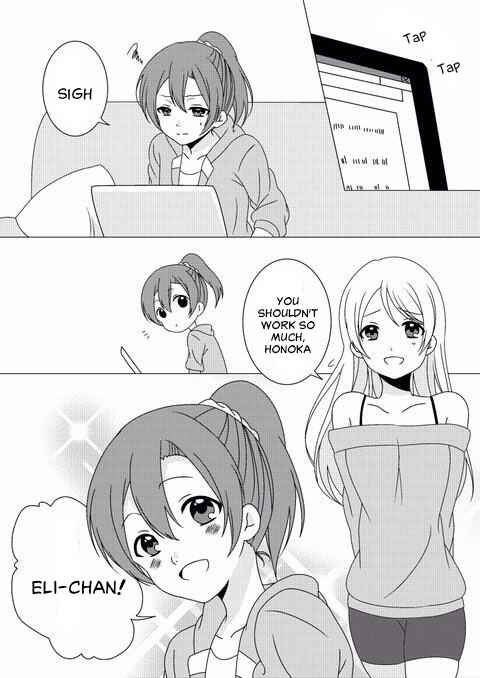 Page 1 Chapter Unknown_2138 Love Live! - HonoEli College Cohabitation (Doujinshi)