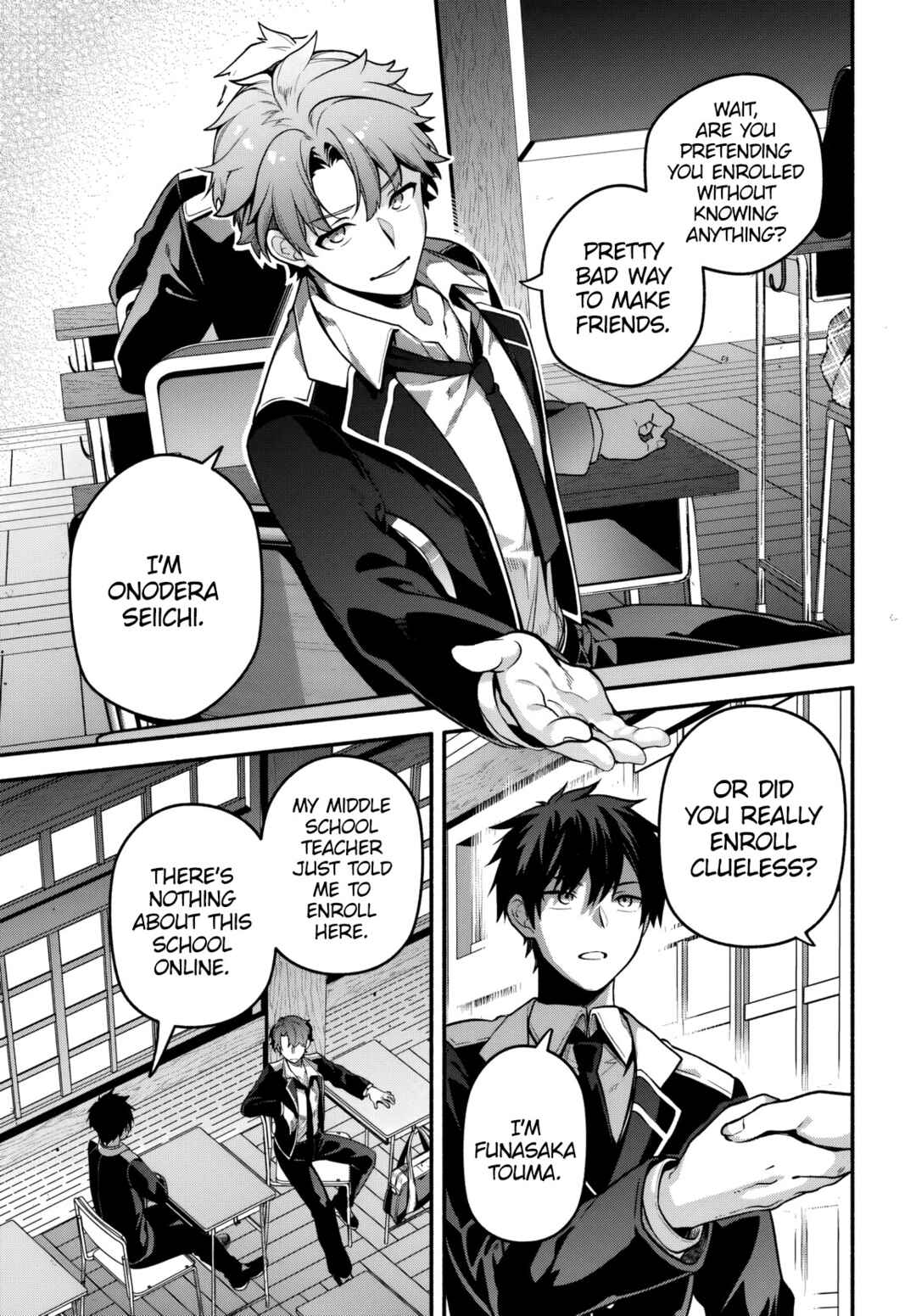 Page 9 Chapter 1.2 High School Hack and Slash