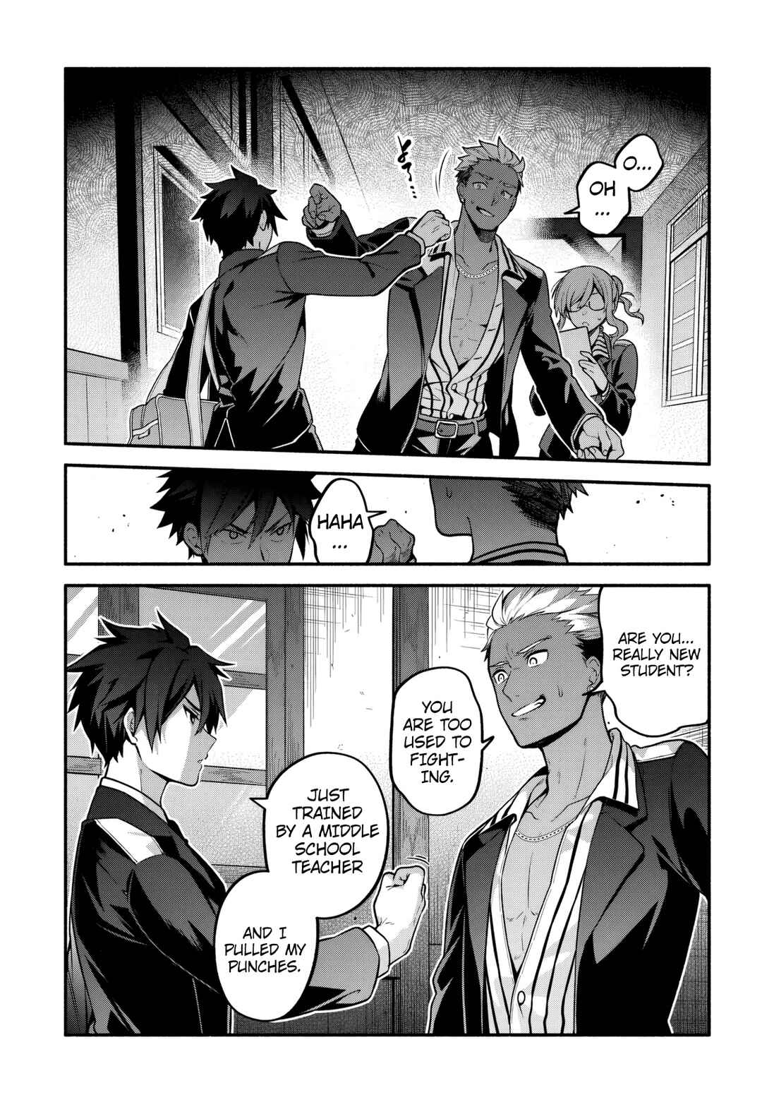 Page 18 Chapter 1.1 High School Hack and Slash