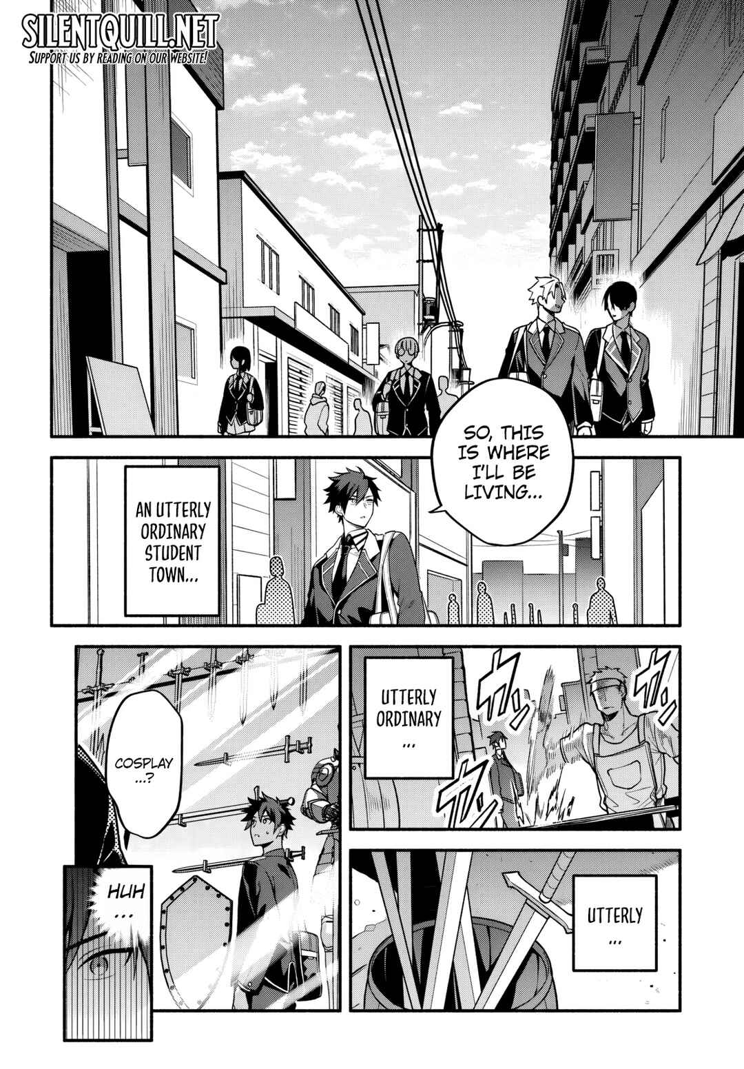 Page 8 Chapter 1.1 High School Hack and Slash