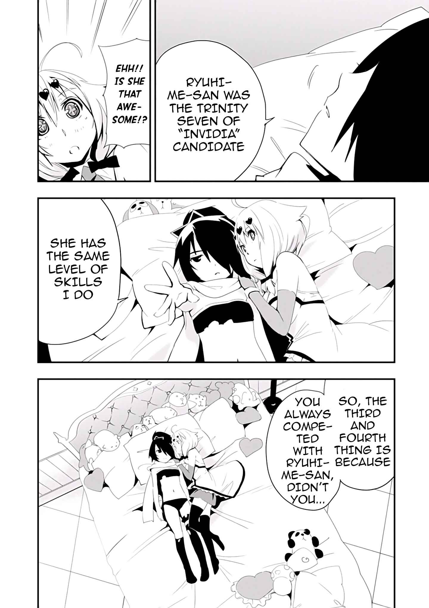 Page 23 Chapter 3 Trinity Seven: Levi Ninden