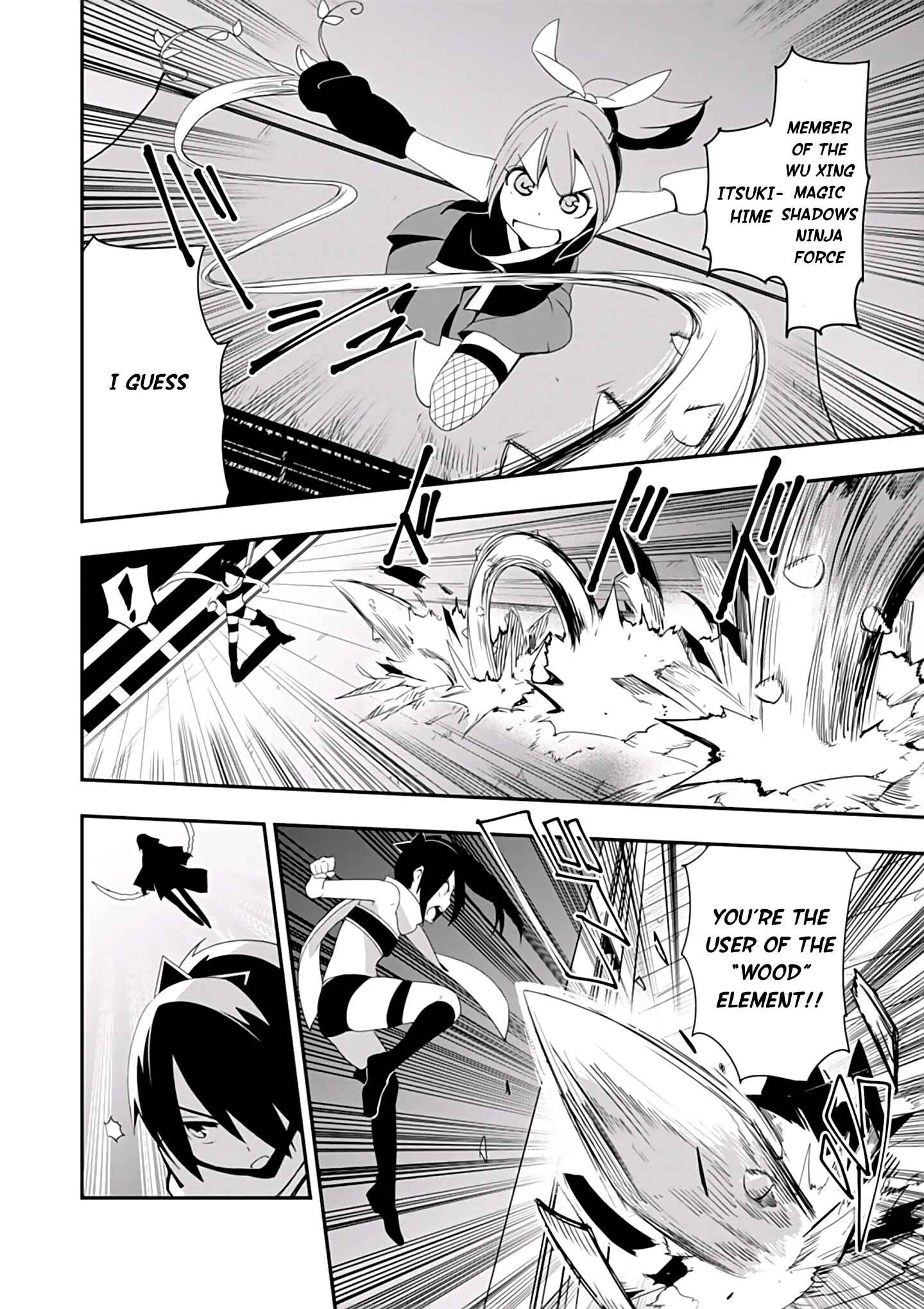 Page 7 Chapter 3 Trinity Seven: Levi Ninden