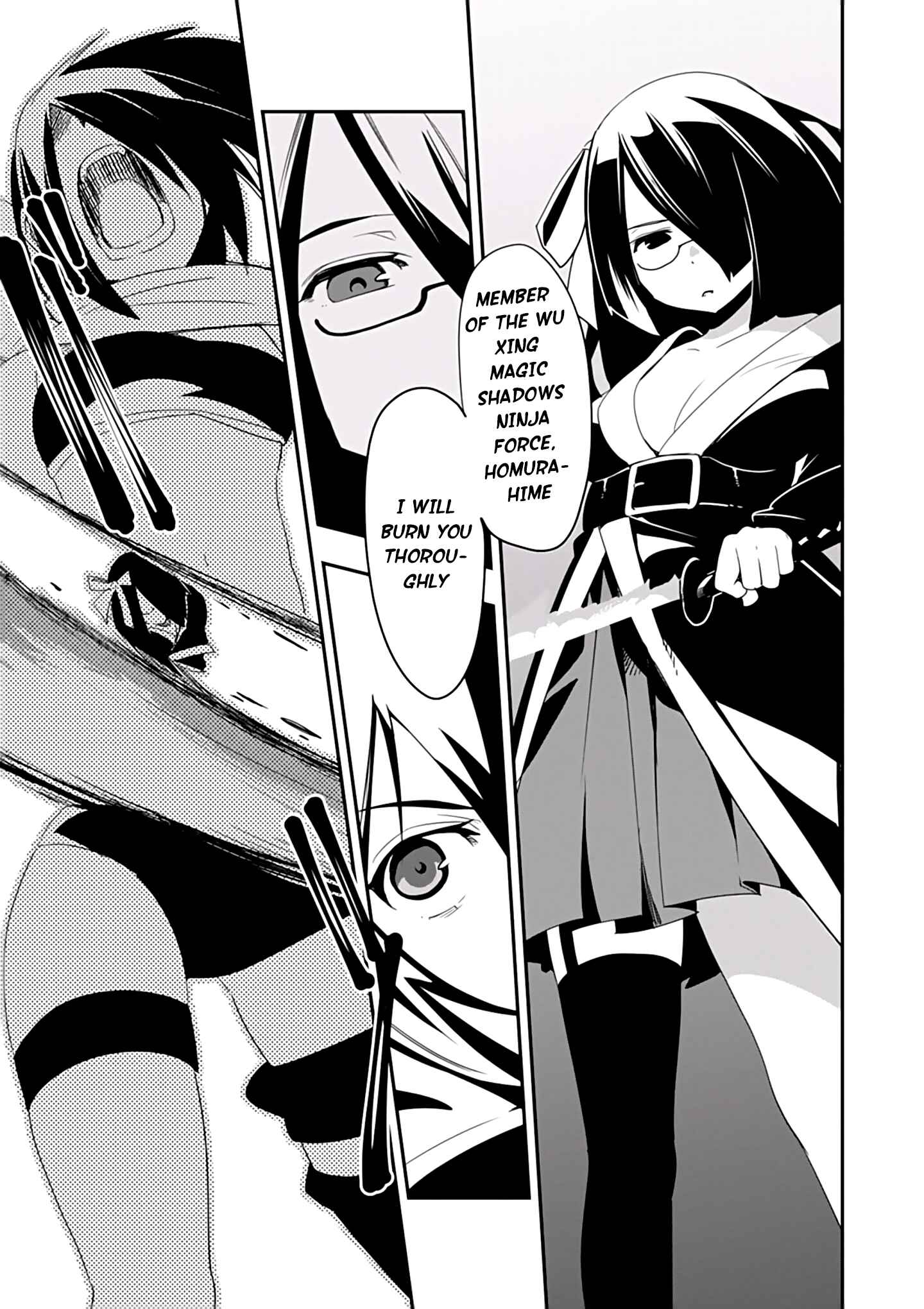 Page 8 Chapter 3 Trinity Seven: Levi Ninden