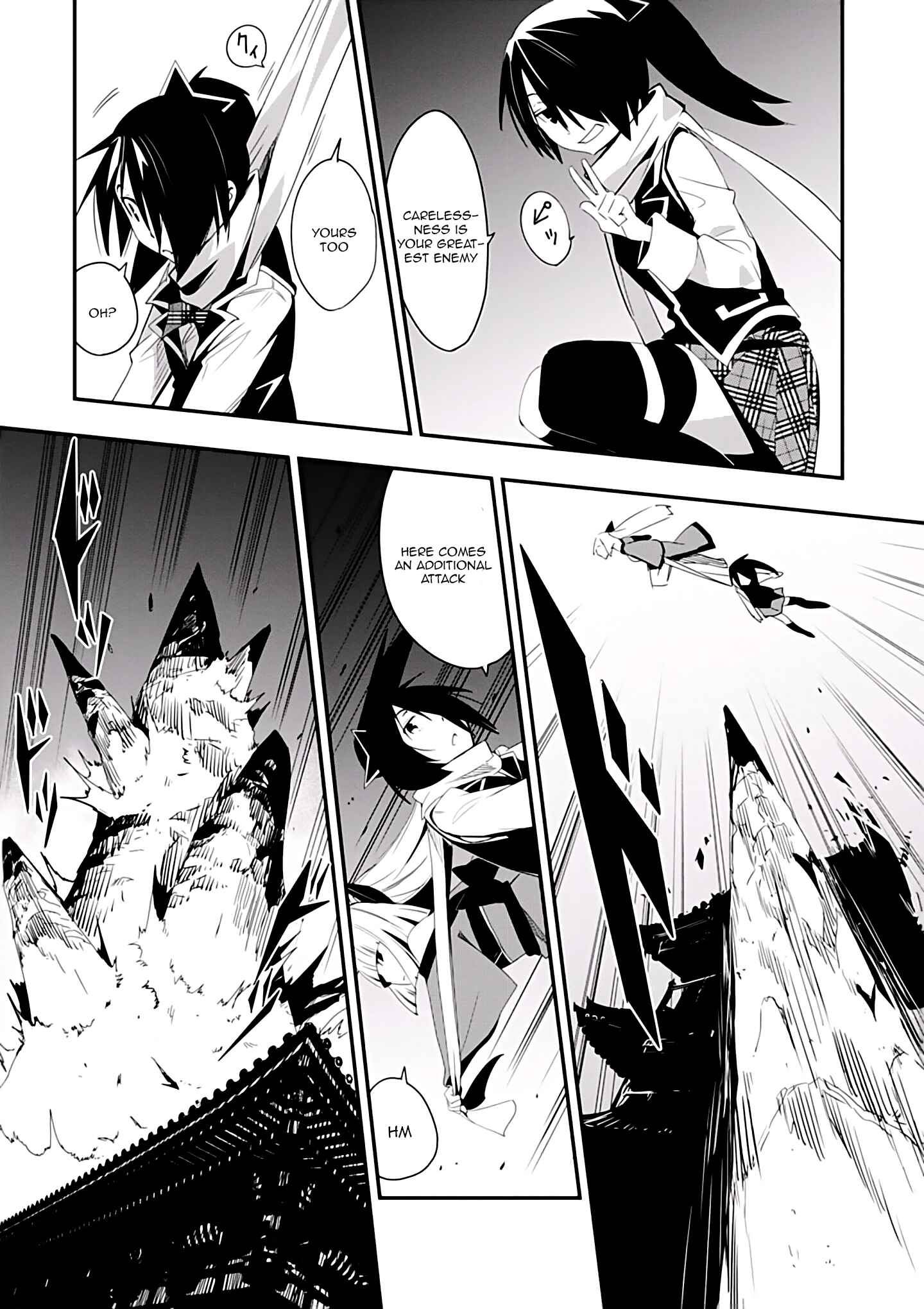 Page 20 Chapter 4 Trinity Seven: Levi Ninden