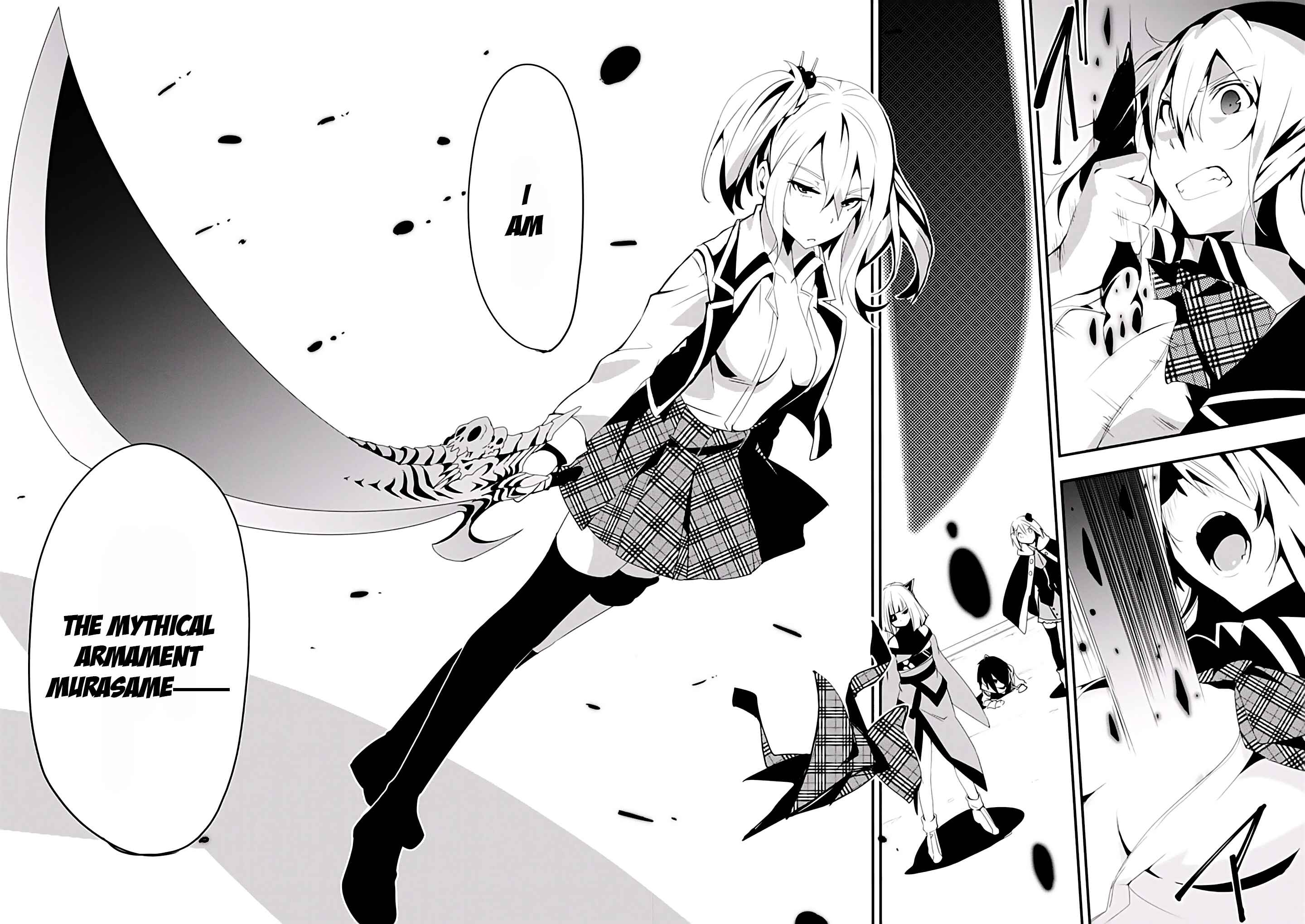 Page 39 Chapter 4 Trinity Seven: Levi Ninden