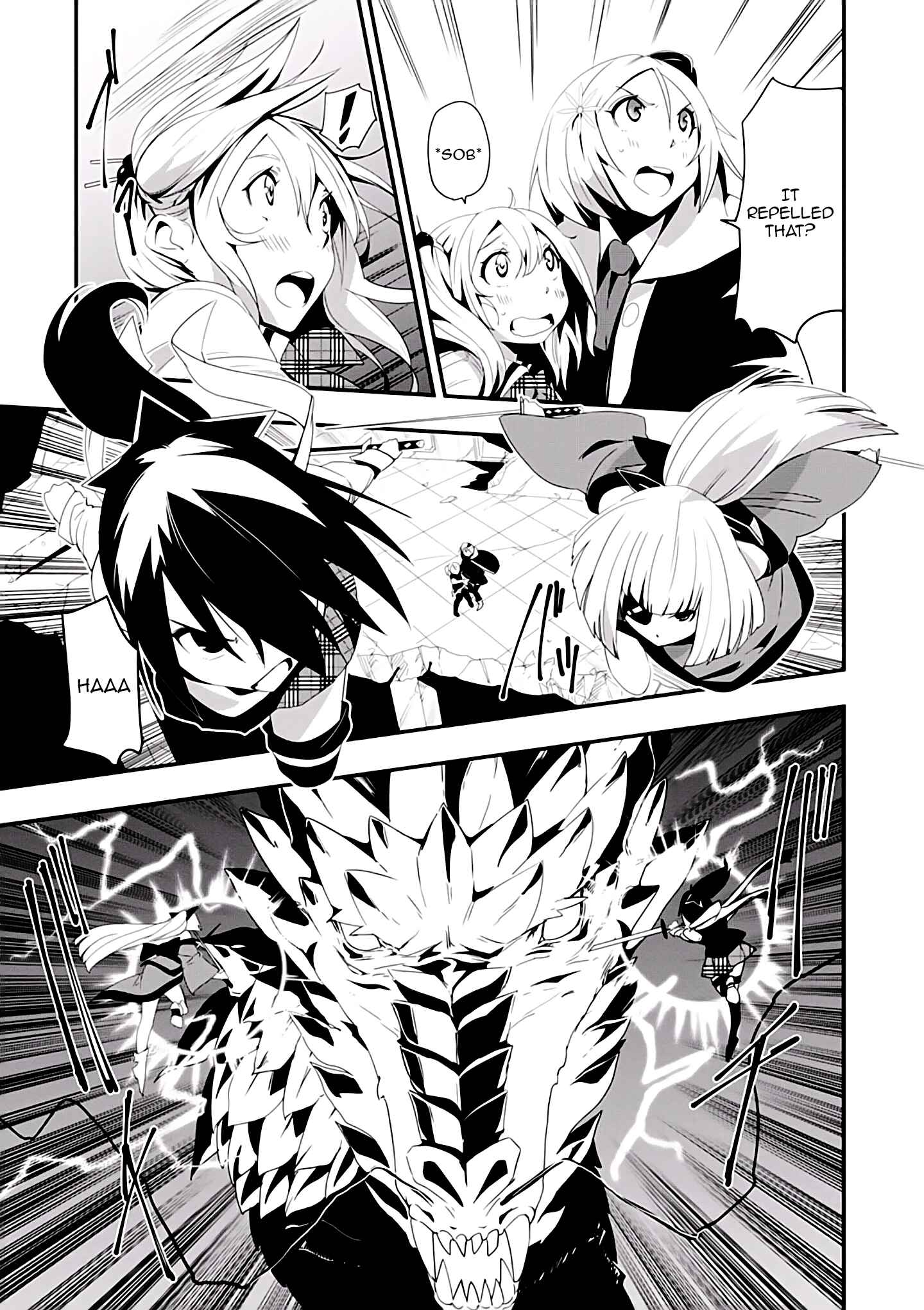 Page 6 Chapter 4 Trinity Seven: Levi Ninden