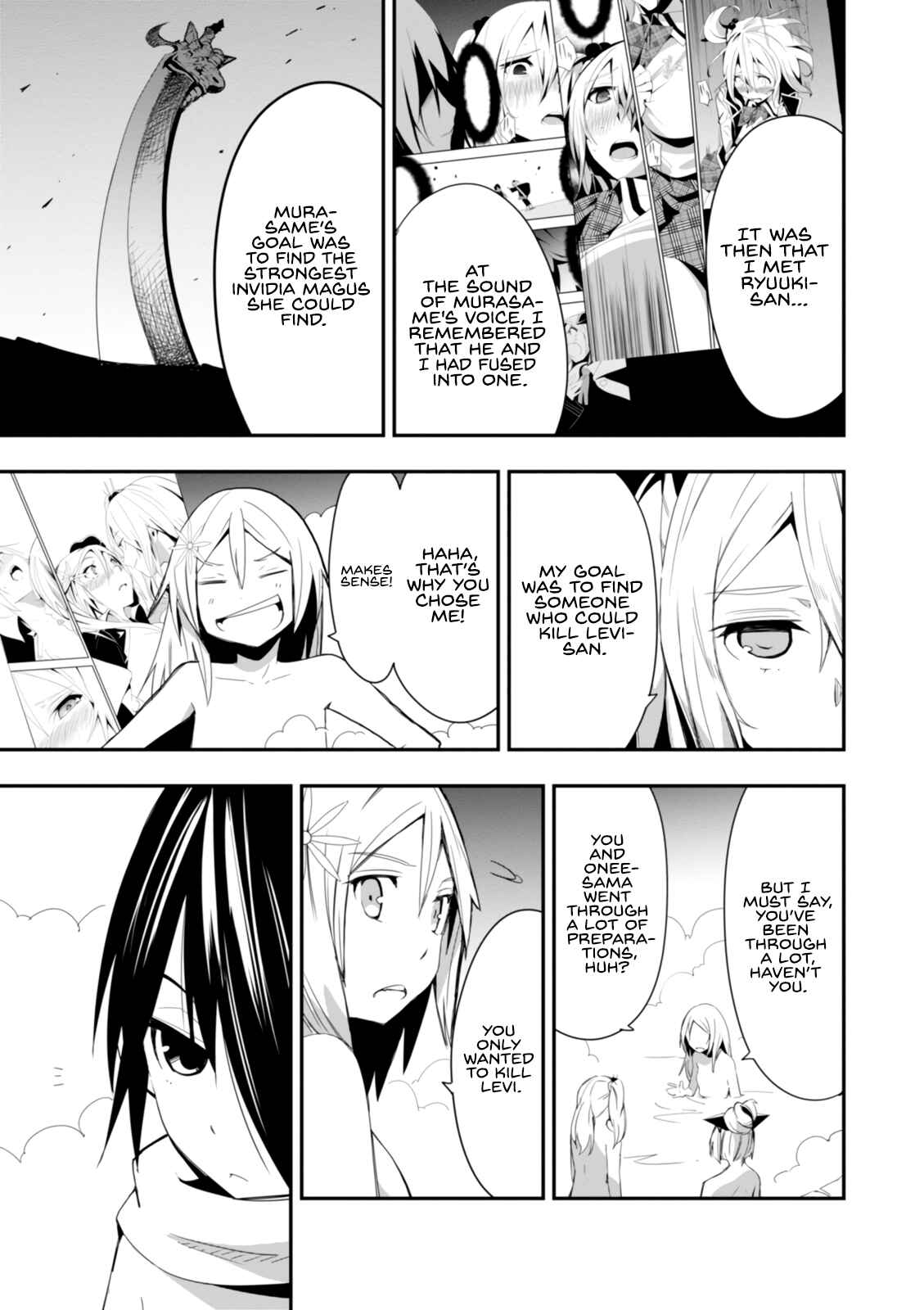 Page 11 Chapter 14 Trinity Seven: Levi Ninden