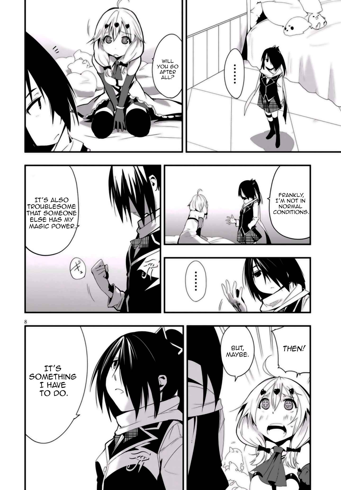 Page 11 Chapter 8 Trinity Seven: Levi Ninden