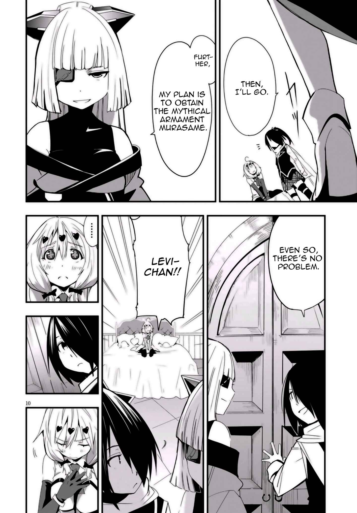 Page 13 Chapter 8 Trinity Seven: Levi Ninden