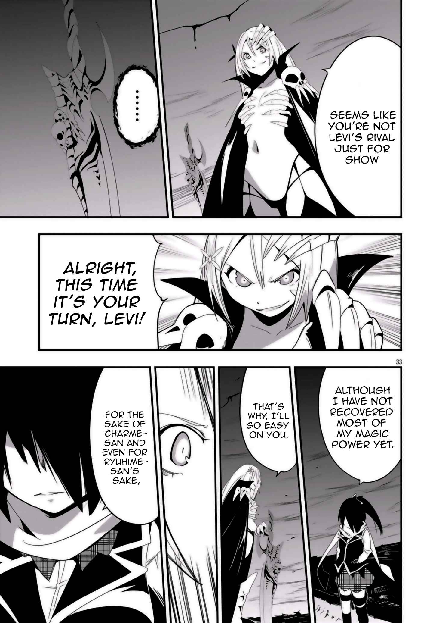 Page 36 Chapter 8 Trinity Seven: Levi Ninden