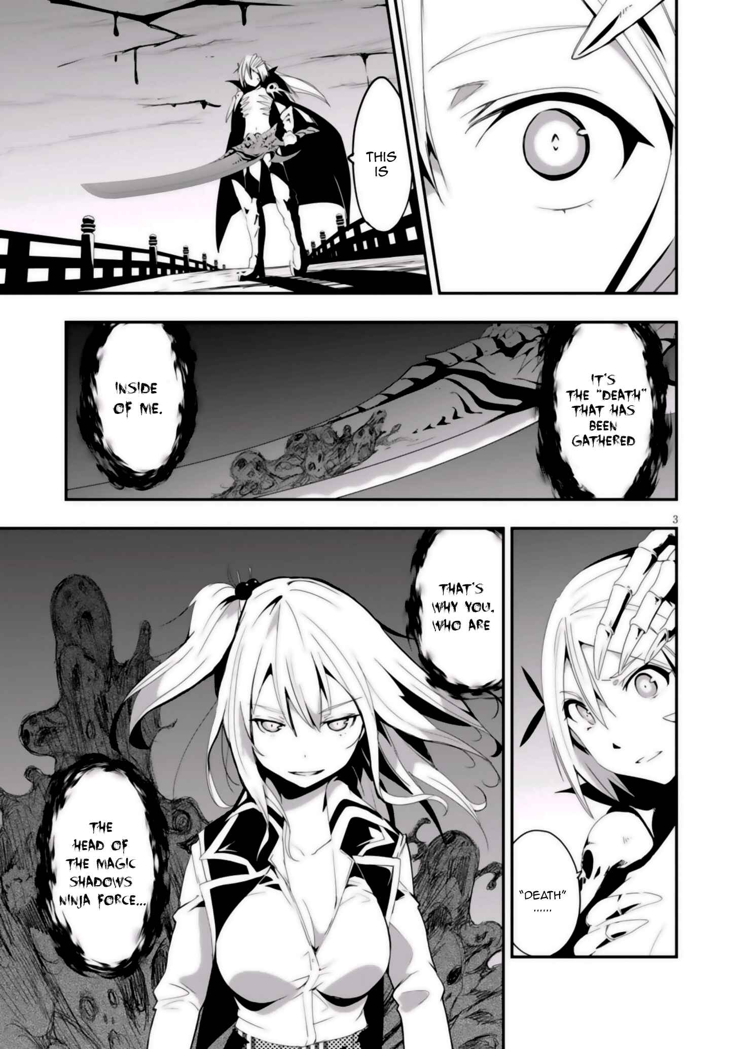 Page 6 Chapter 8 Trinity Seven: Levi Ninden