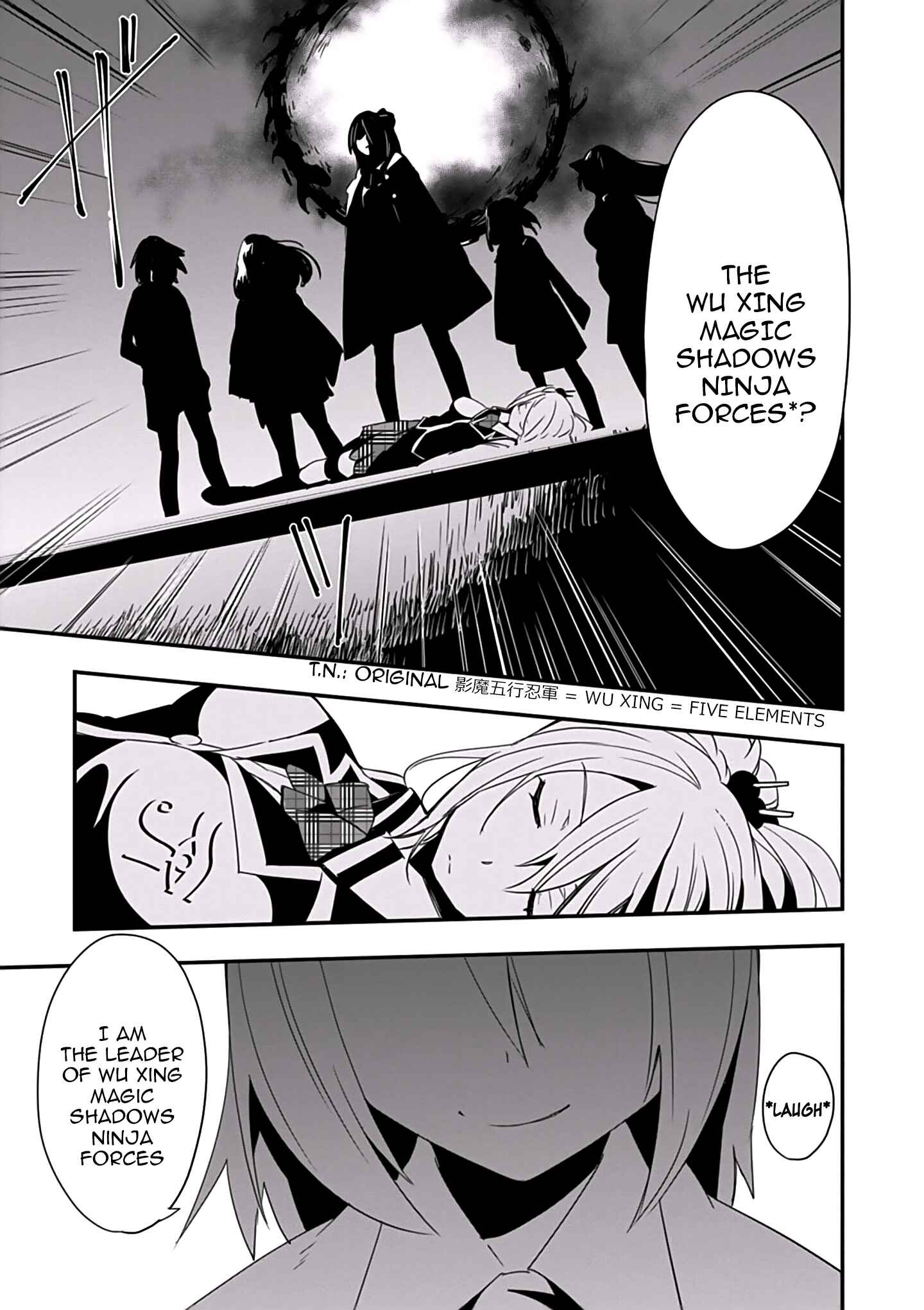 Page 42 Chapter 2 Trinity Seven: Levi Ninden