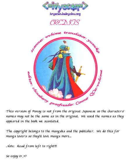 Page 1 Chapter 17 Pansy of Light