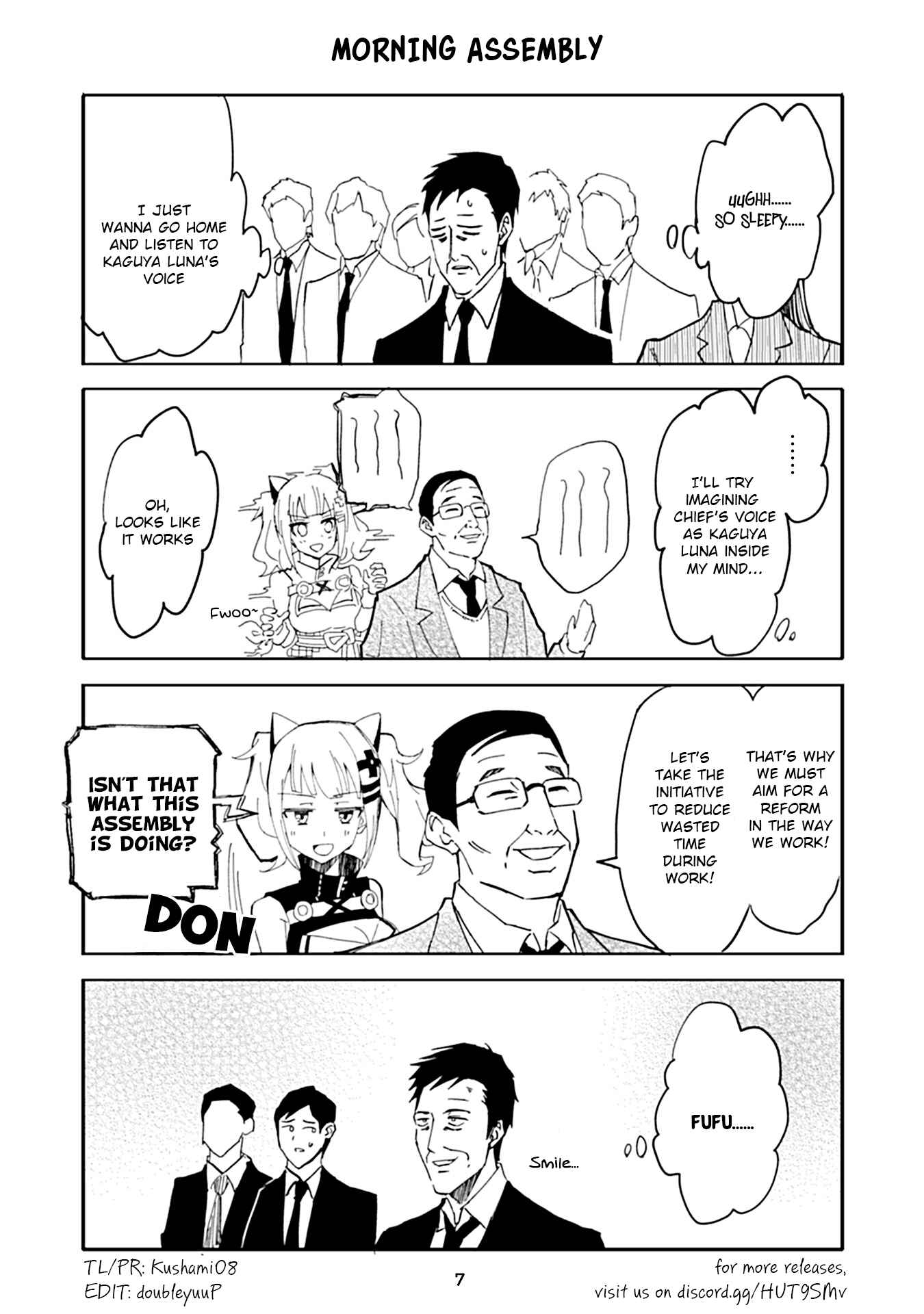 Page 1 Chapter 3 Kaguya Luna Gachizei no Nichijou