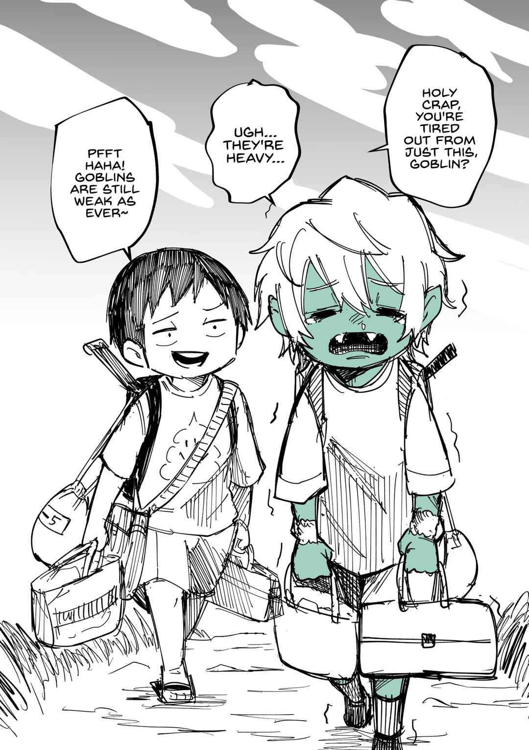 Page 1 Chapter 2 The Weakest Goblin-chan