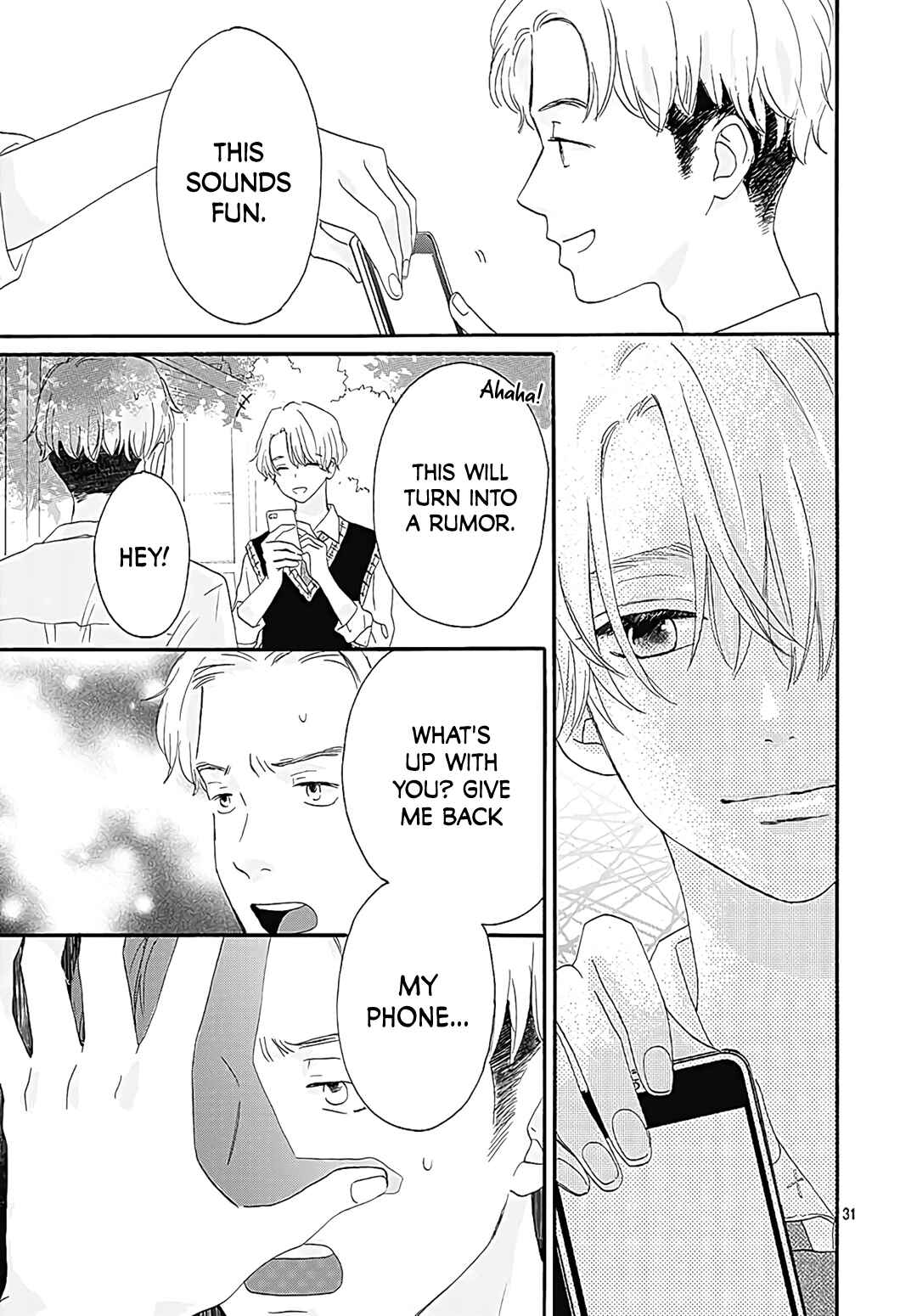 Page 33 Chapter 2 Tenshi Dattara, Yokatta
