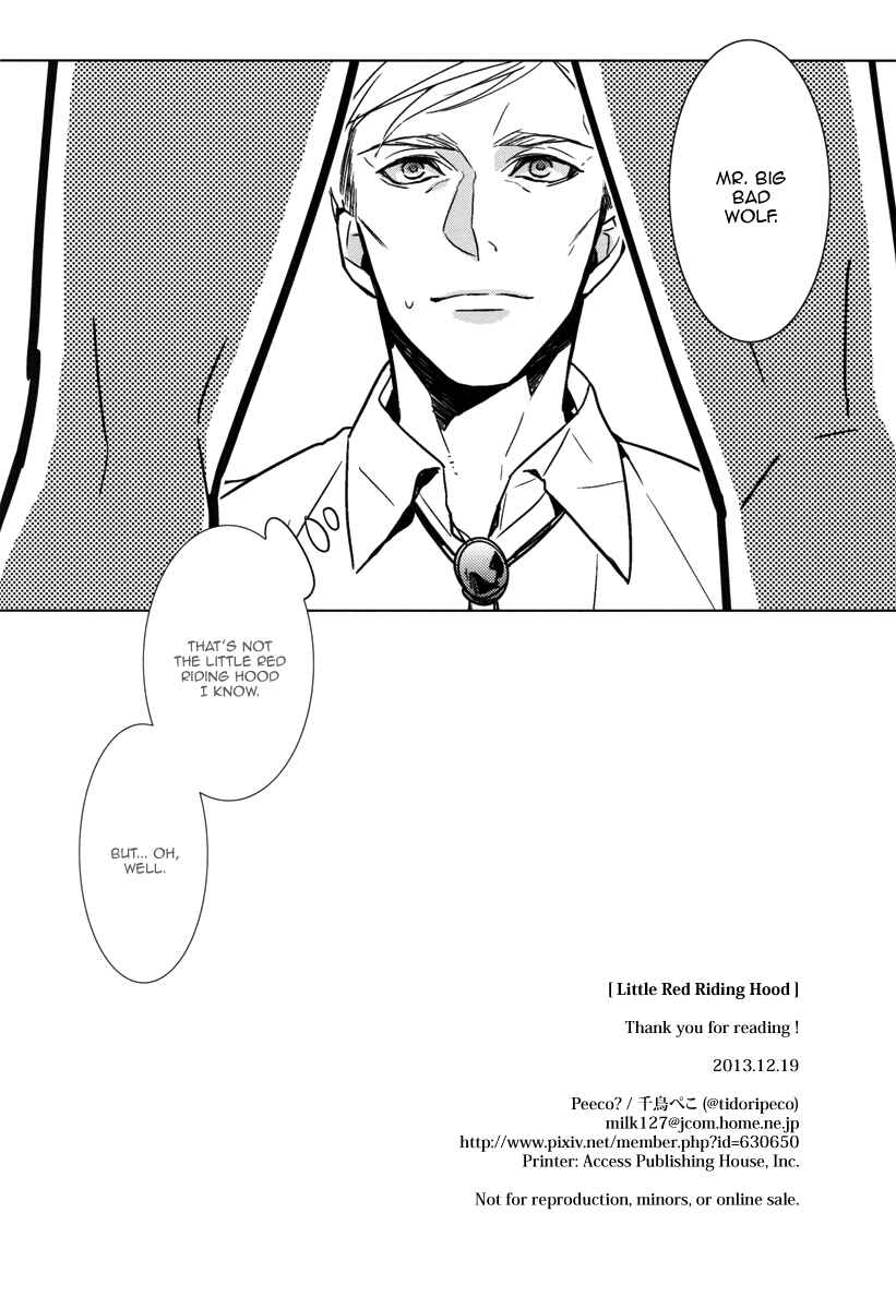 Page 34 Chapter Unknown_542f Shingeki no Kyojin - Little Red Riding Hood (Doujinshi)