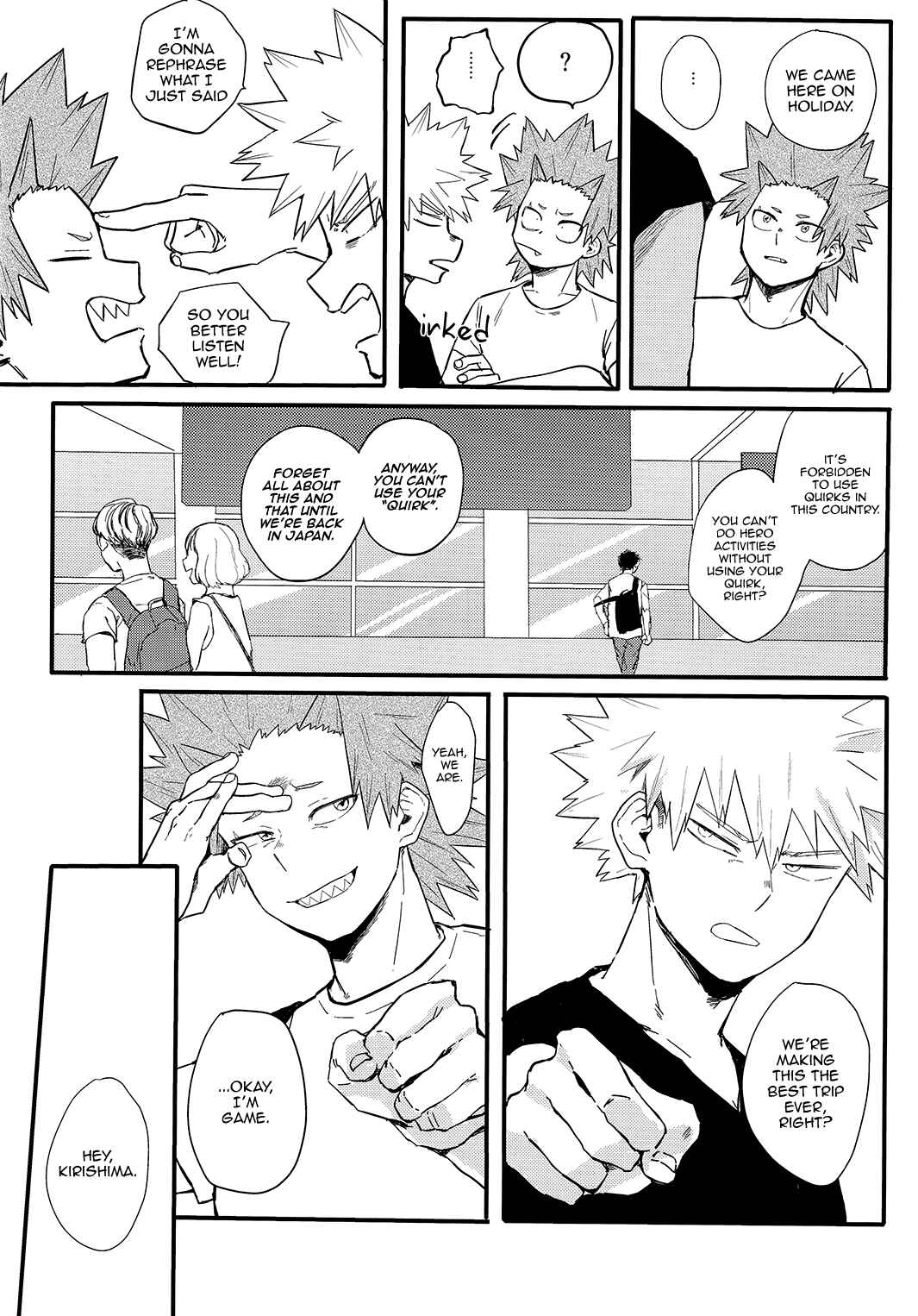 Page 9 Chapter Unknown_f56c Boku no Hero Academia - Honeymoon on a Southern Island (Doujinshi)