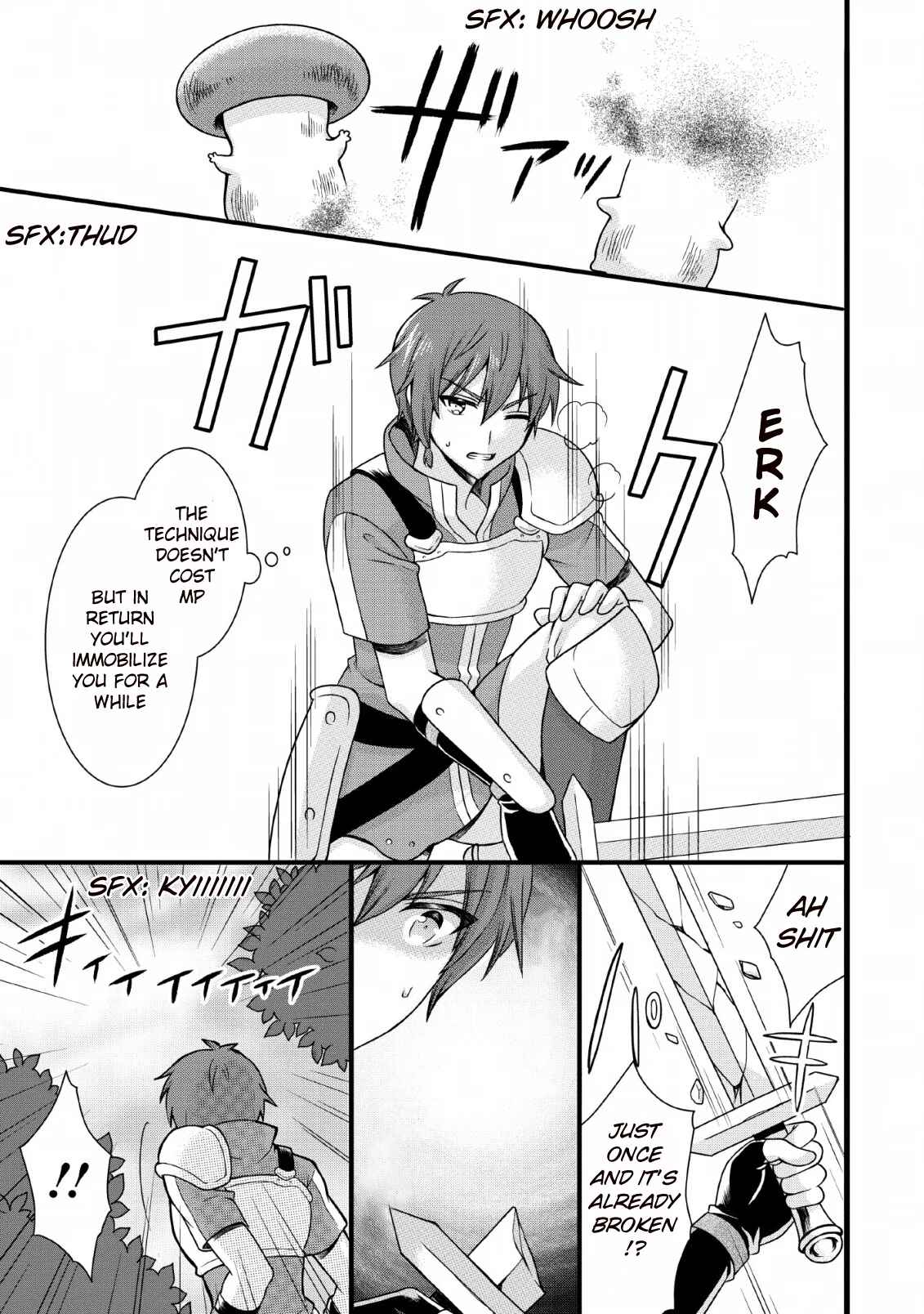 Page 8 Chapter 4 Kami Skill (Kokyuu) Suru Dake De Level Up Suru Boku Wa, Kamigami No Dungeon E Idomu
