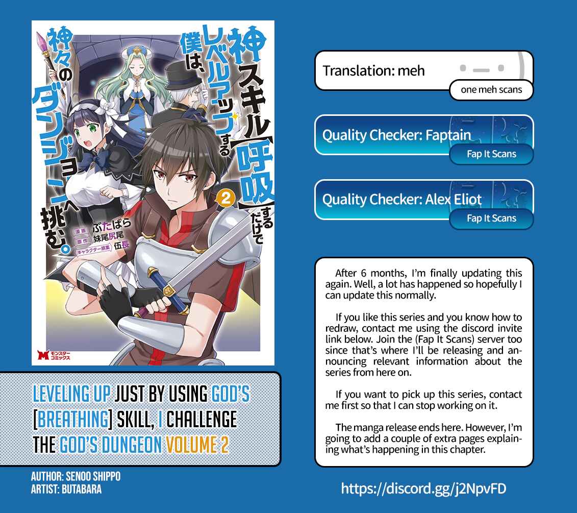Page 31 Chapter 6 Kami Skill (Kokyuu) Suru Dake De Level Up Suru Boku Wa, Kamigami No Dungeon E Idomu