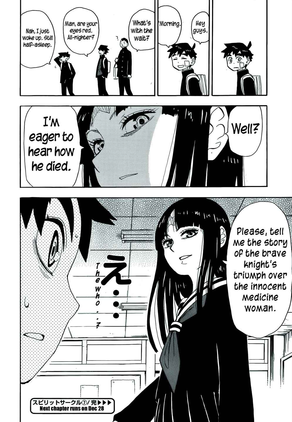 Page 24 Chapter 7 Spirit Circle