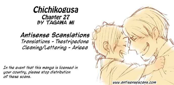 Page 1 Chapter 27 Chichikogusa