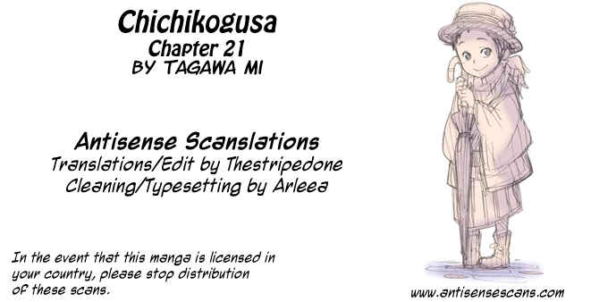 Page 33 Chapter 21 Chichikogusa