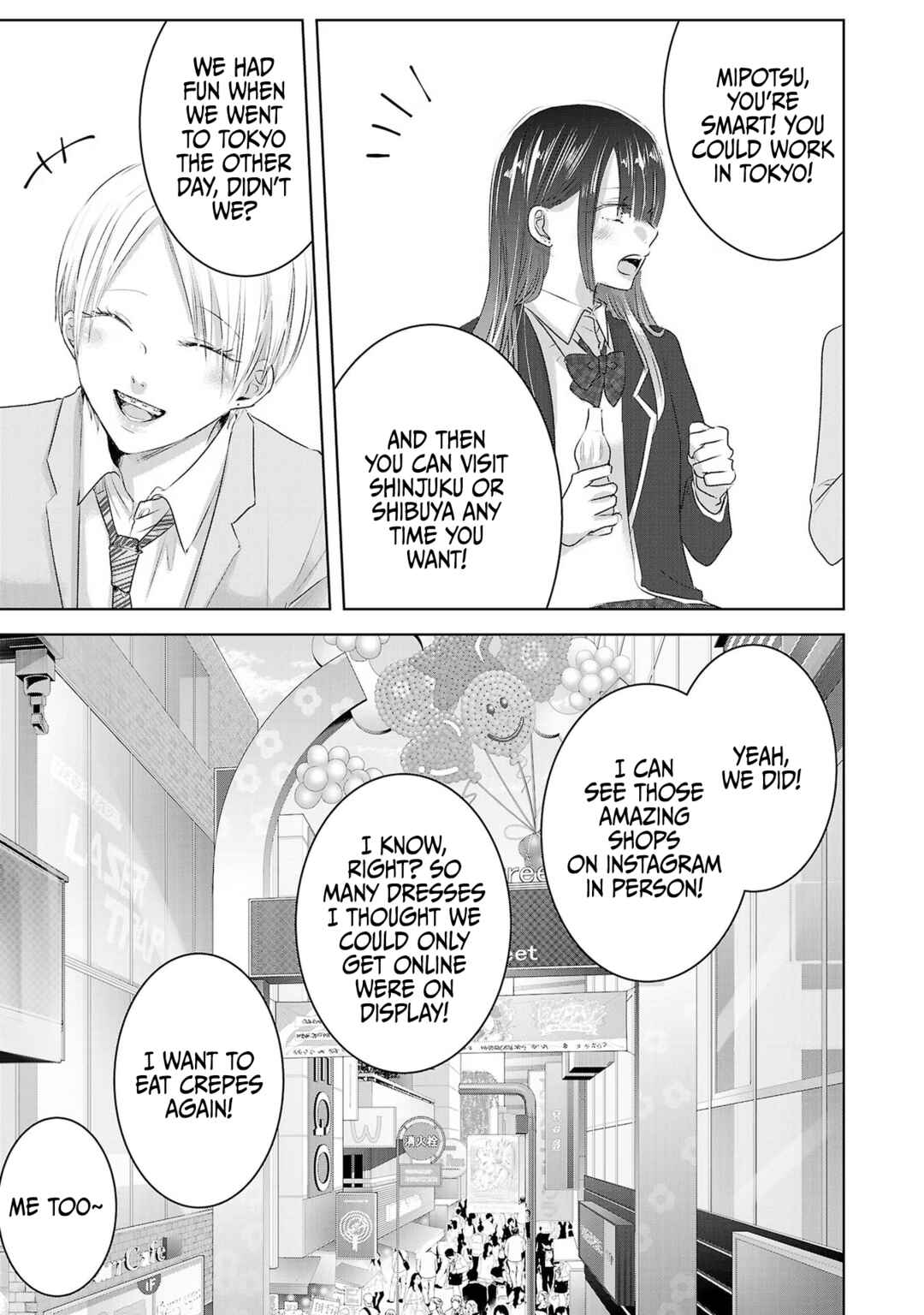 Page 12 Chapter 48 Ashita, Watashi wa Dareka no Kanojo