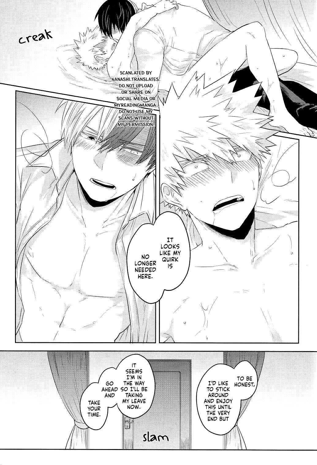 Page 19 Chapter Unknown_f543 My Hero Academia - SHAME ON YOU! (Doujinshi)