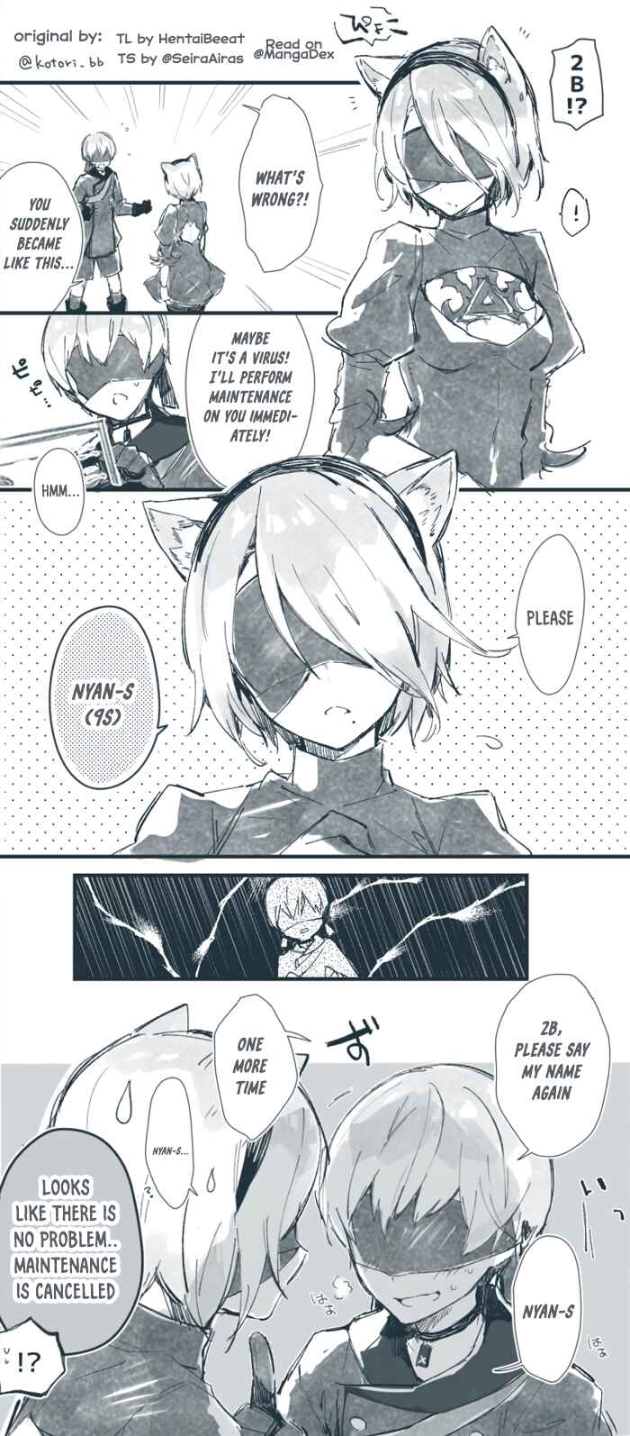 Page 1 Chapter Unknown_ad83 Nier: Automata - Awakening of 9S (Doujinshi)