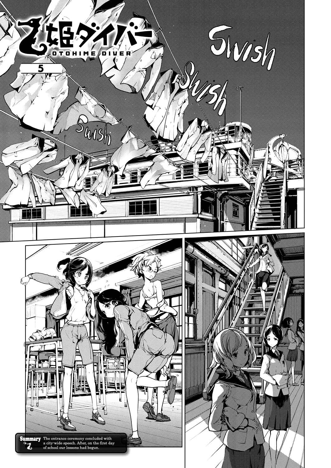 Page 1 Chapter 5 Otohime Diver