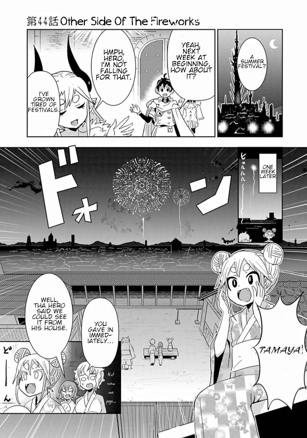 Page 1 Chapter 44 Dont Cry Maou-chan