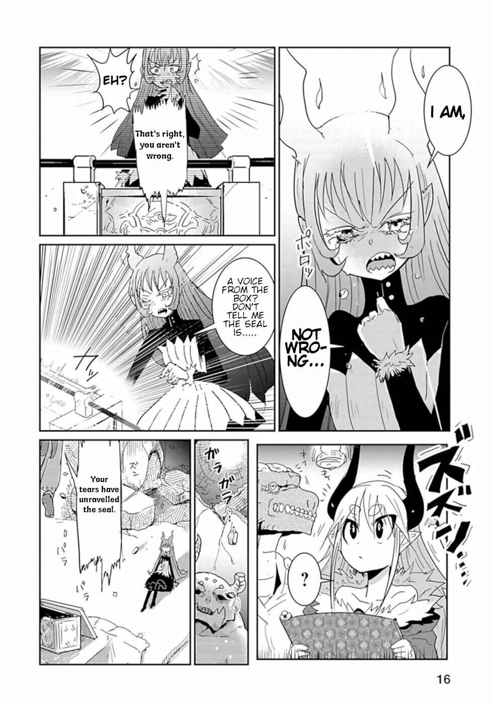 Page 8 Chapter 36 Dont Cry Maou-chan