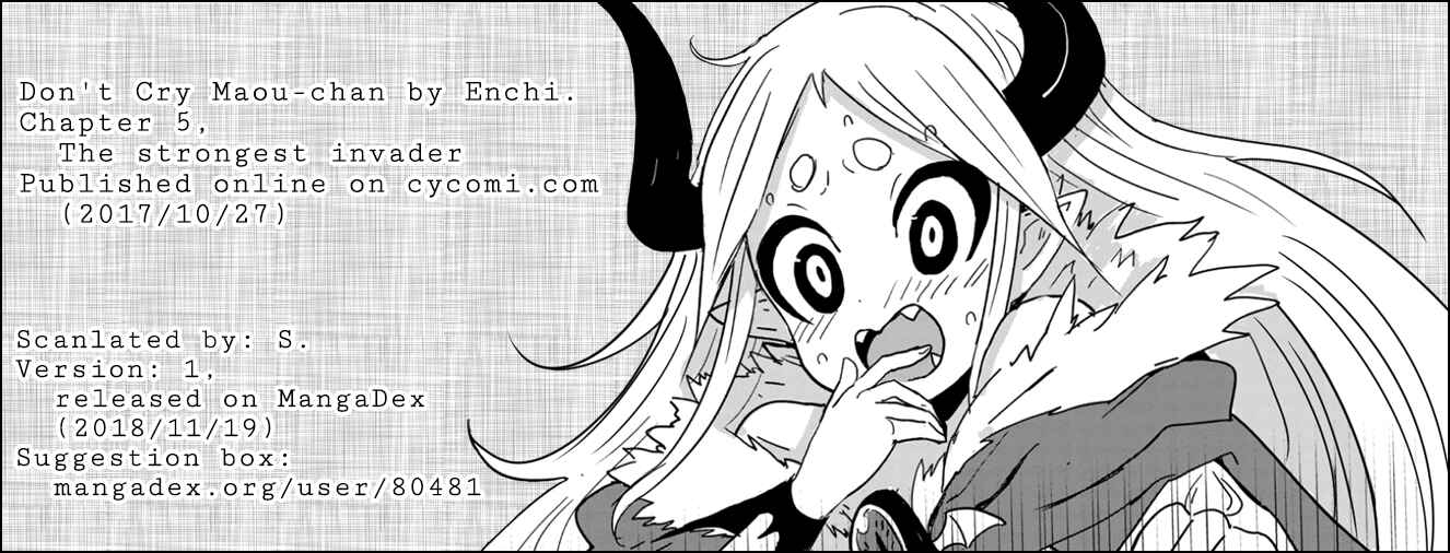 Page 15 Chapter 5 Dont Cry Maou-chan