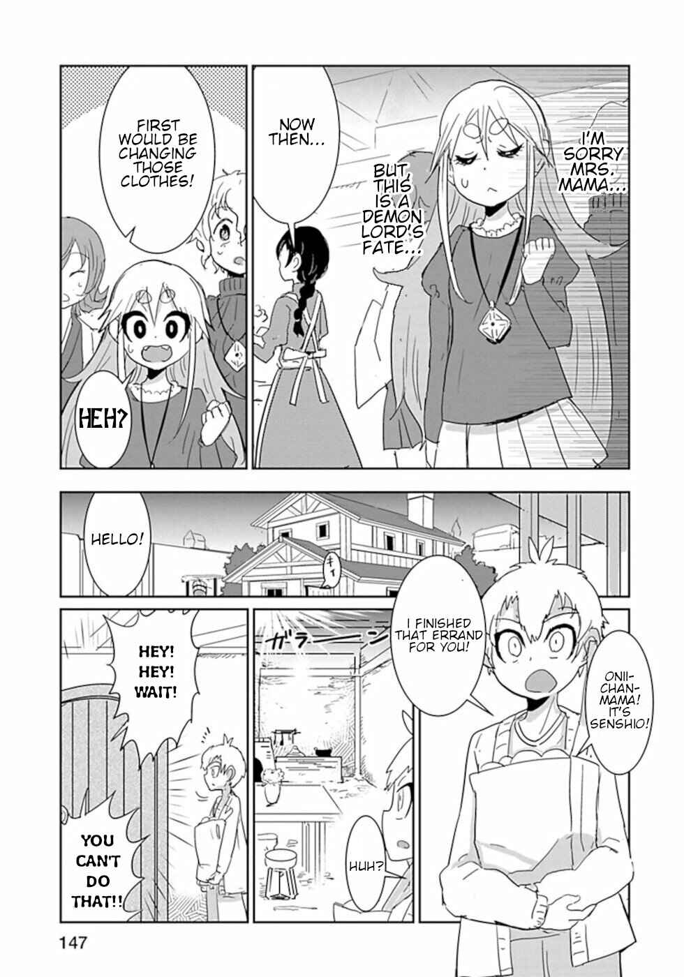 Page 7 Chapter 33 Dont Cry Maou-chan