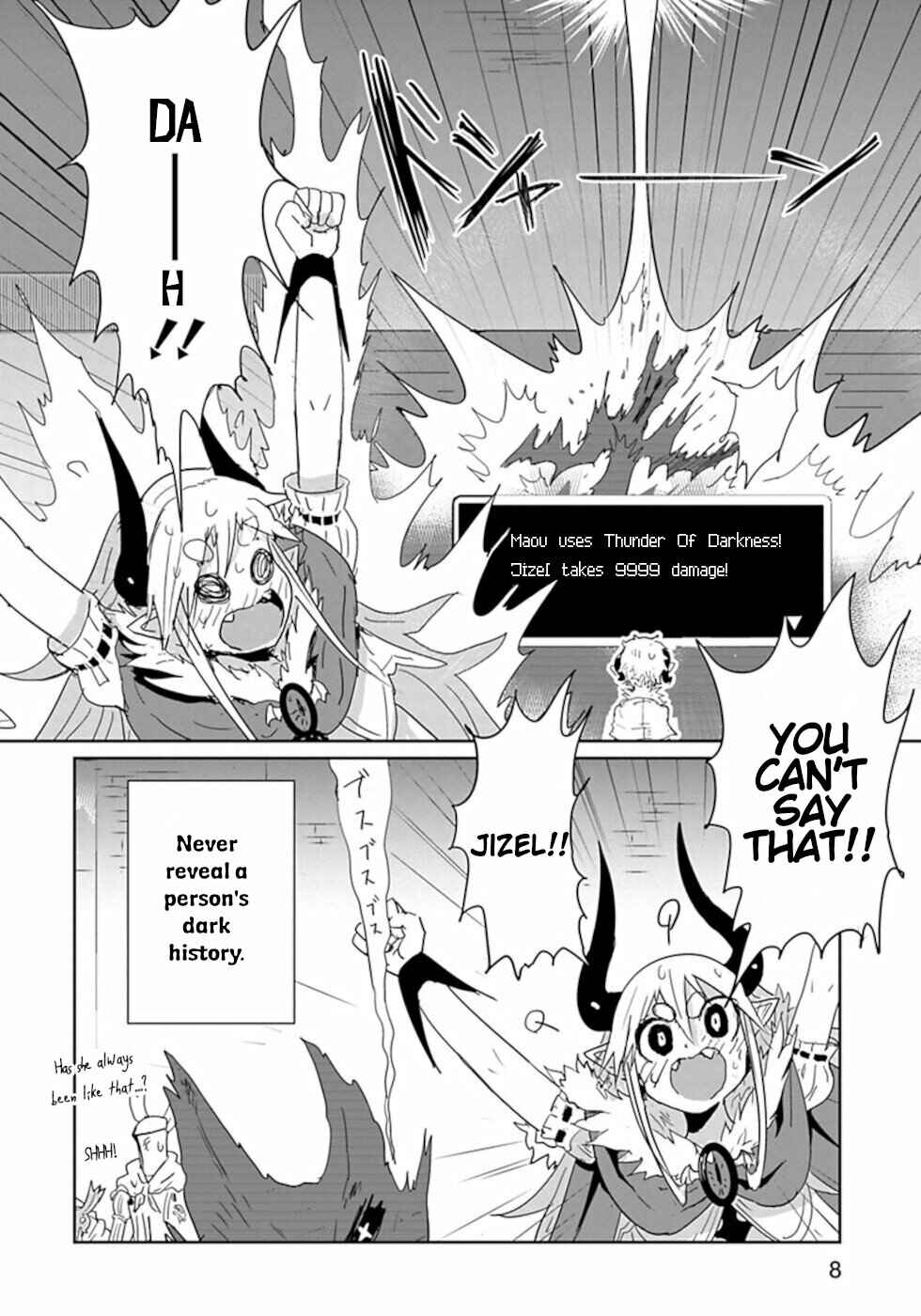 Page 8 Chapter 35 Dont Cry Maou-chan
