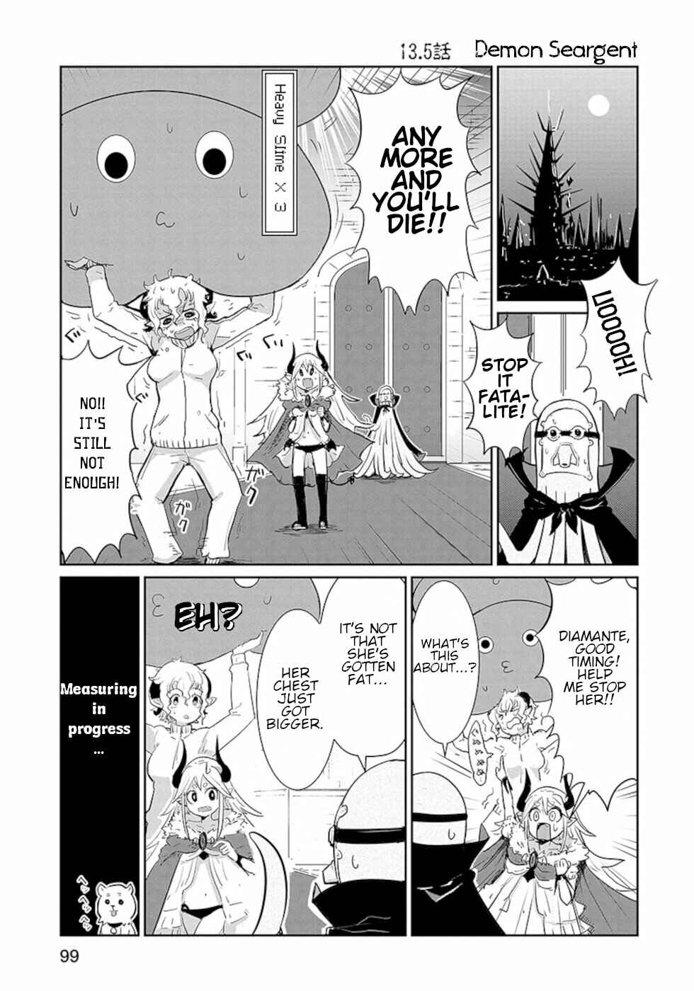 Page 1 Chapter 13.5 Dont Cry Maou-chan